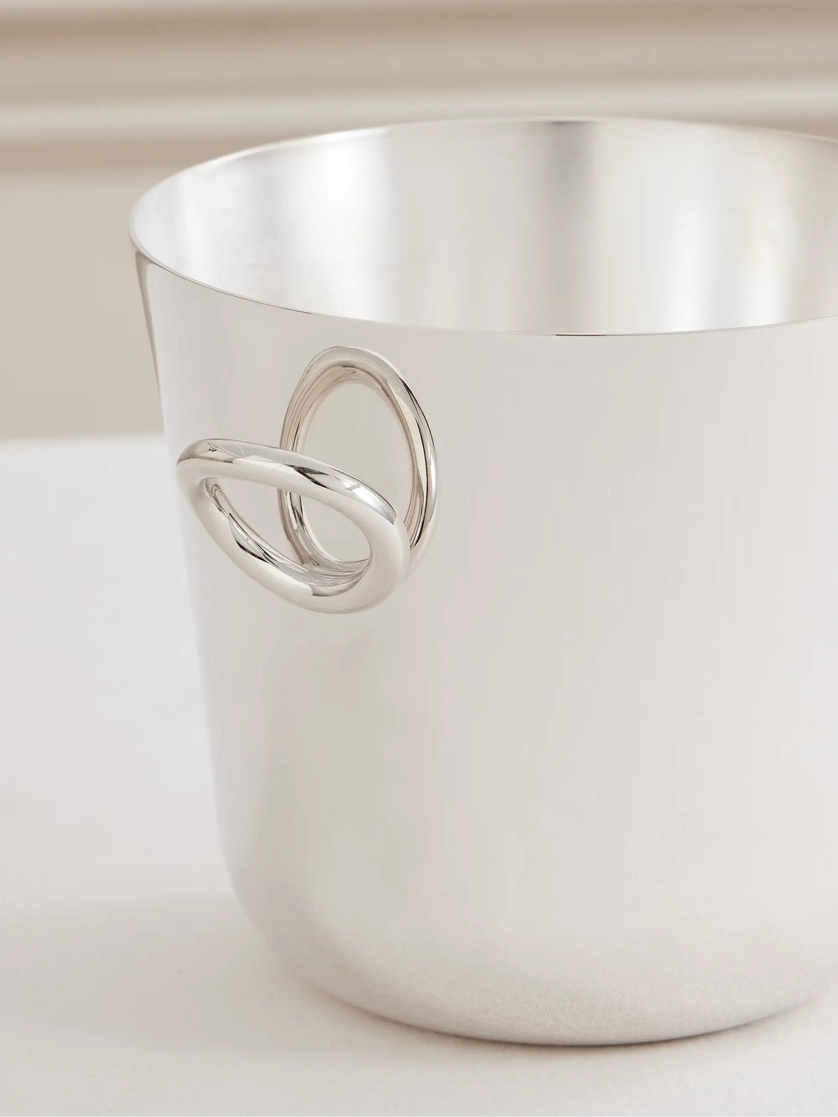 Vertigo Silver-plated Ice Bucket