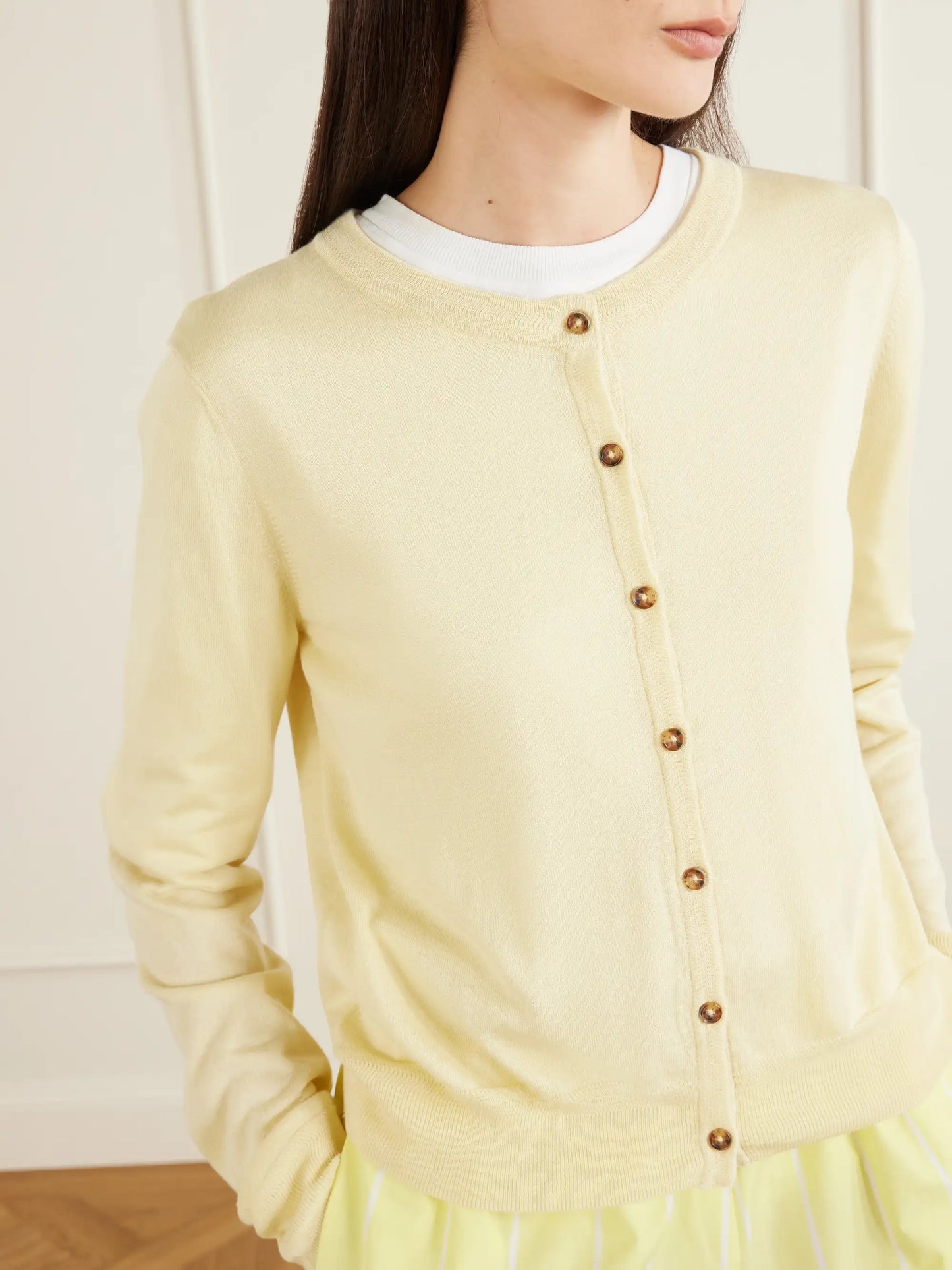 Ben Silk, Wool And Cashmere-blend Cardigan