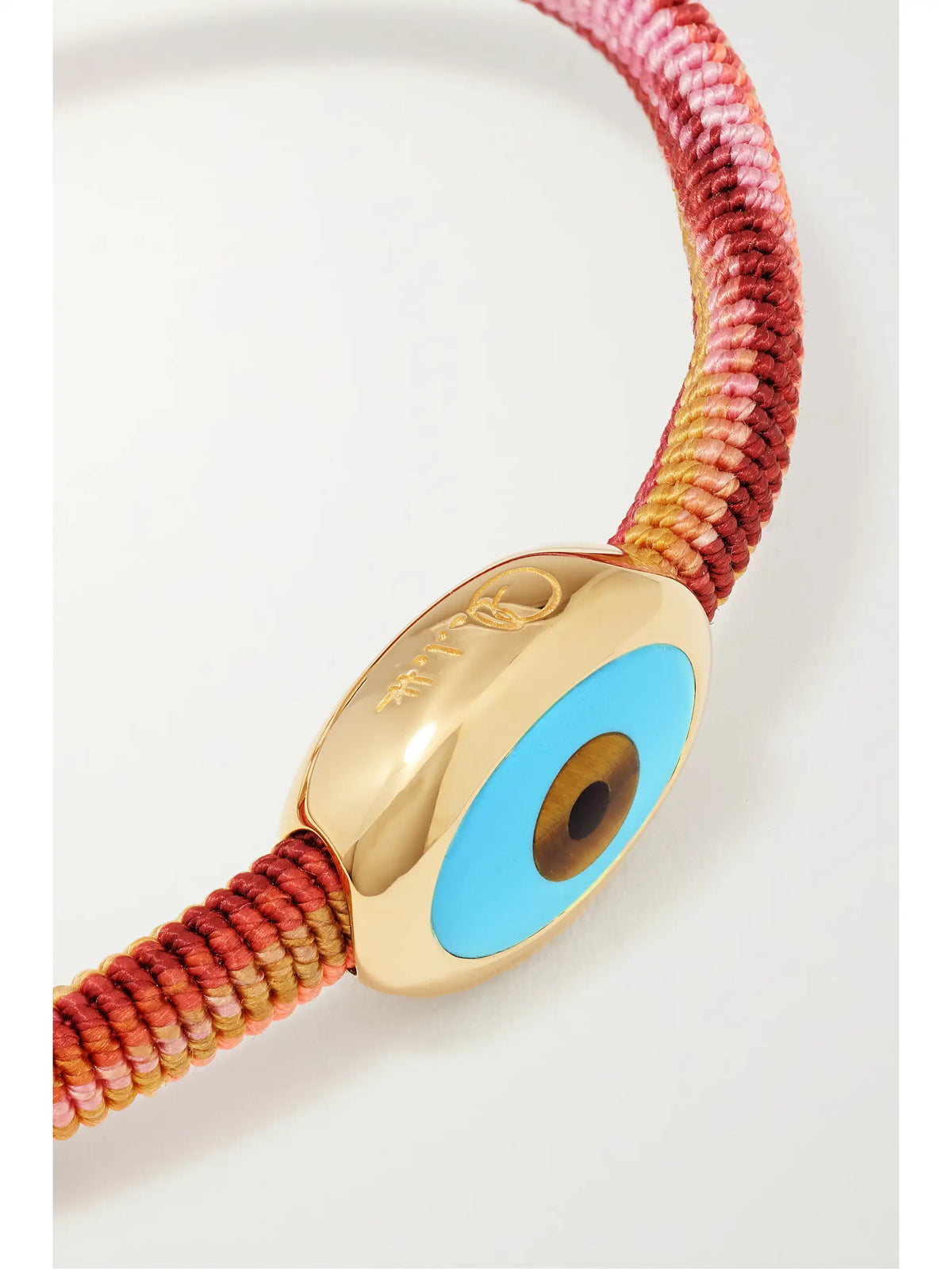 Life 18-karat Gold, Turquoise And Enamel Bracelet