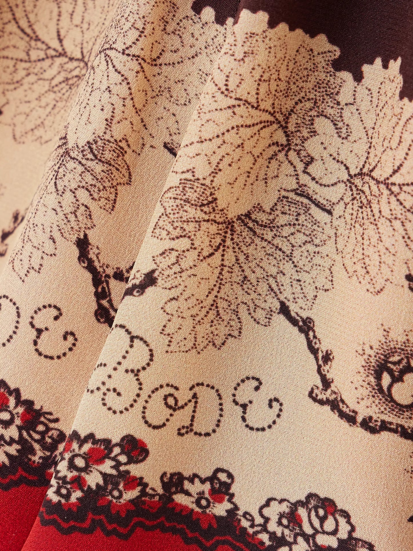 Storybook Tap Printed Silk Shorts