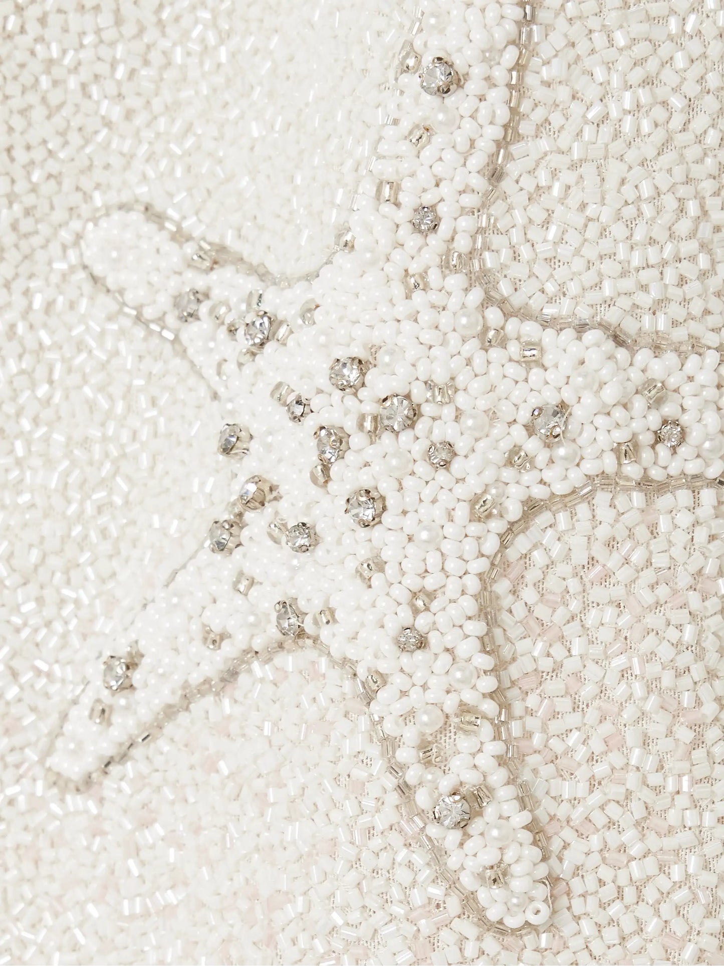 Seashell Crystal-embellished Beaded Tulle Mini Dress