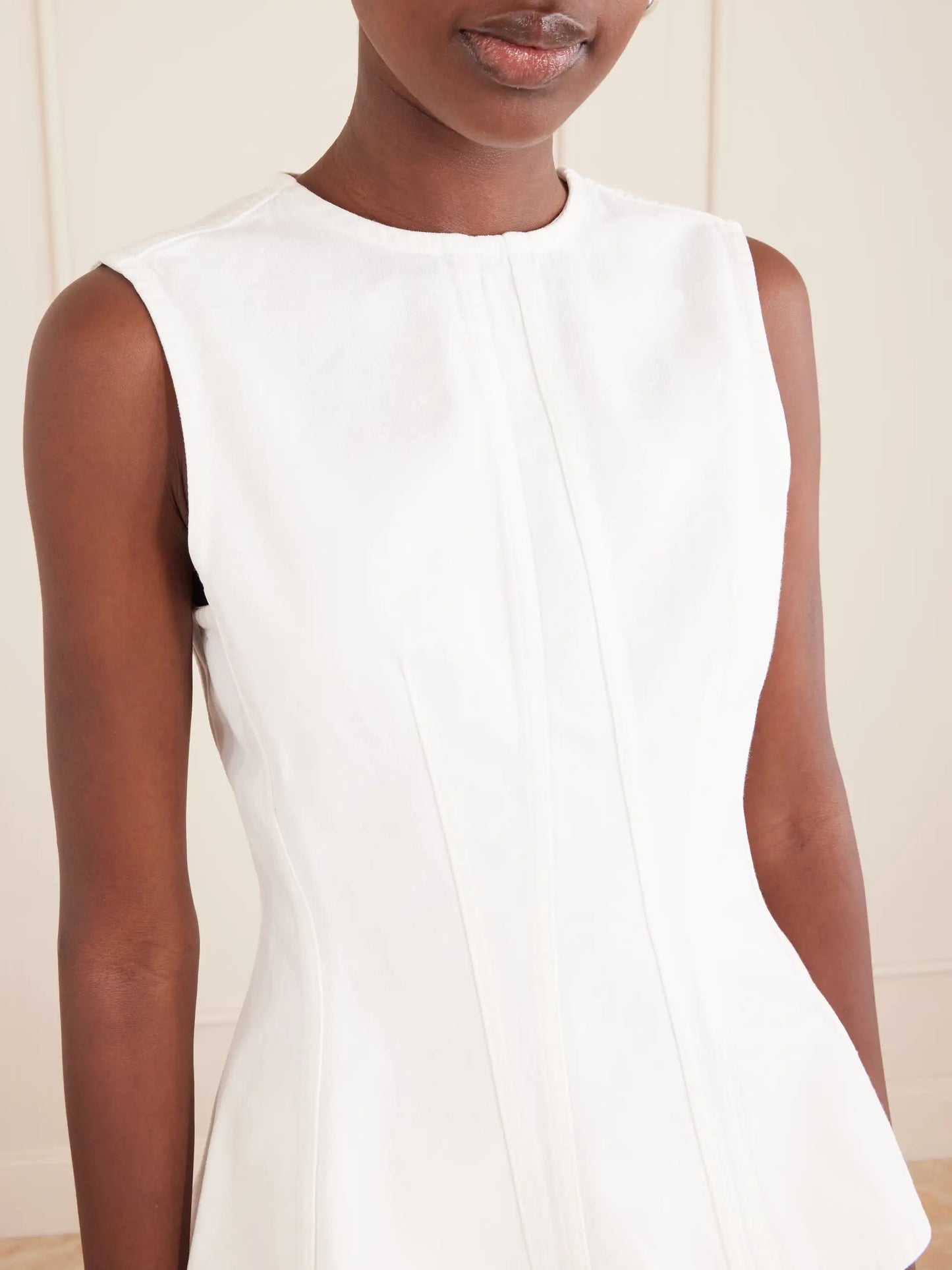 Corbin Cotton Peplum Top