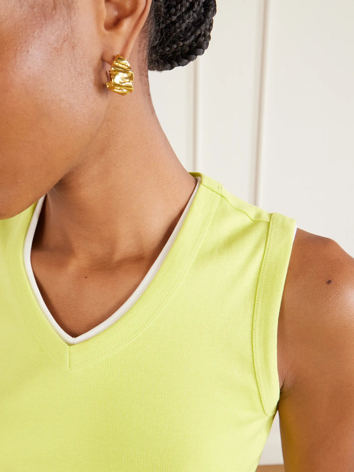 Jill Organic Cotton-jersey Tank Top