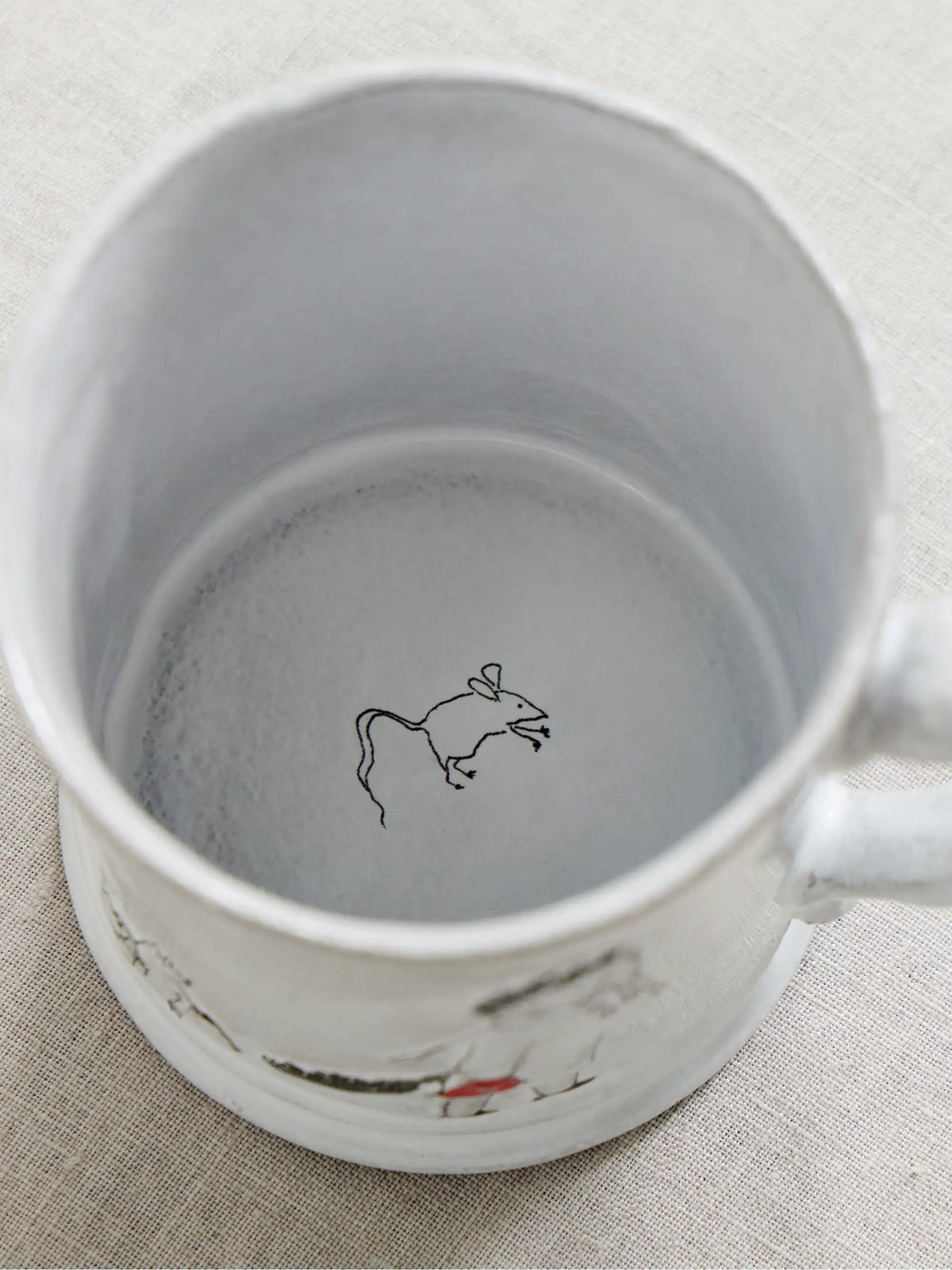 + Grace Coddington Keeping Up Painted Ceramic Mug