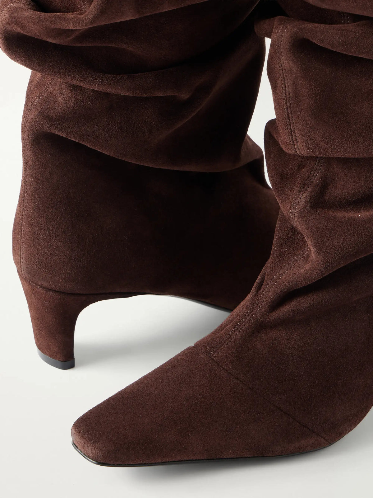 STAUD Wally Suede Knee Boots