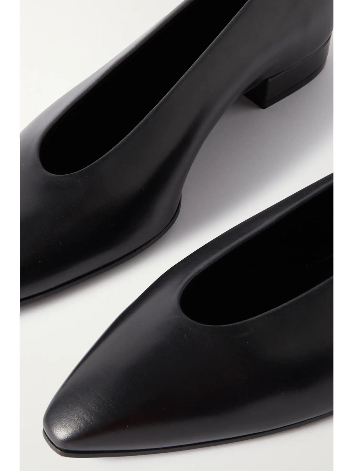 Rebecca Leather Point-toe Flats