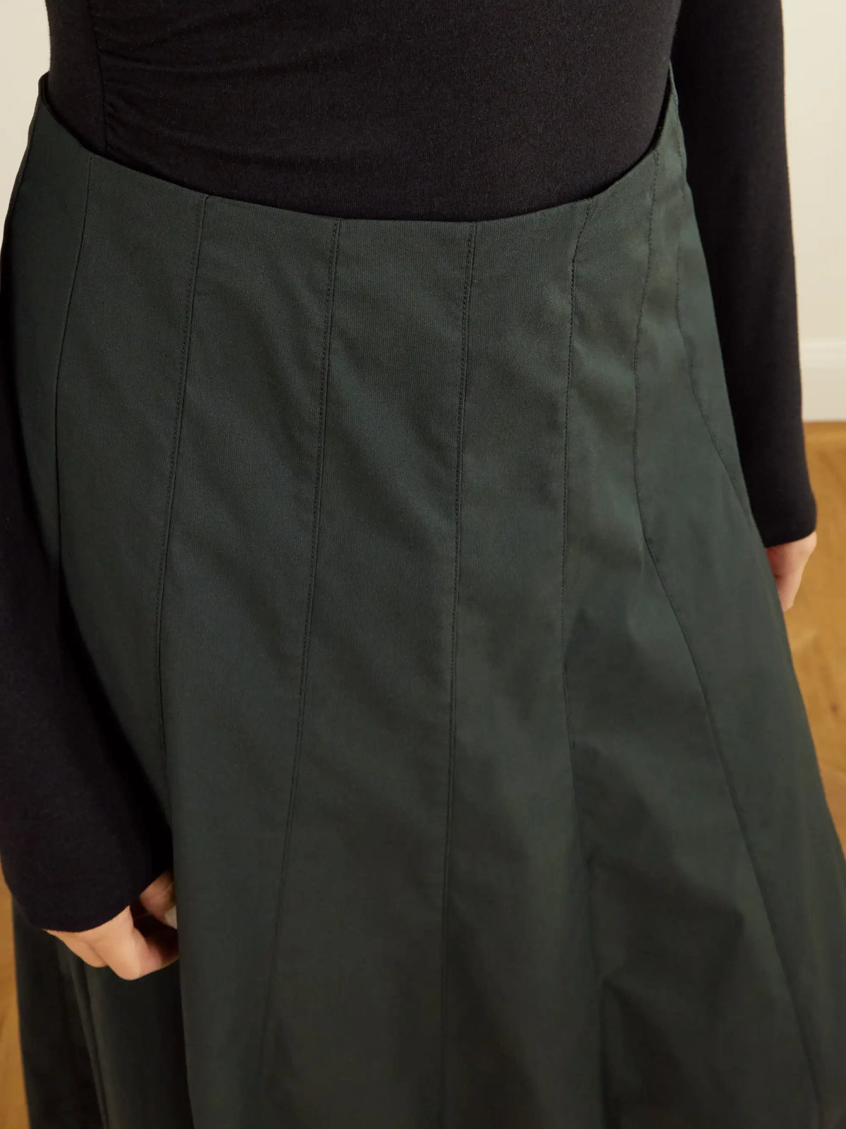 Proenza Schouler White Label Heidi Stretch Cotton-blend Midi Skirt