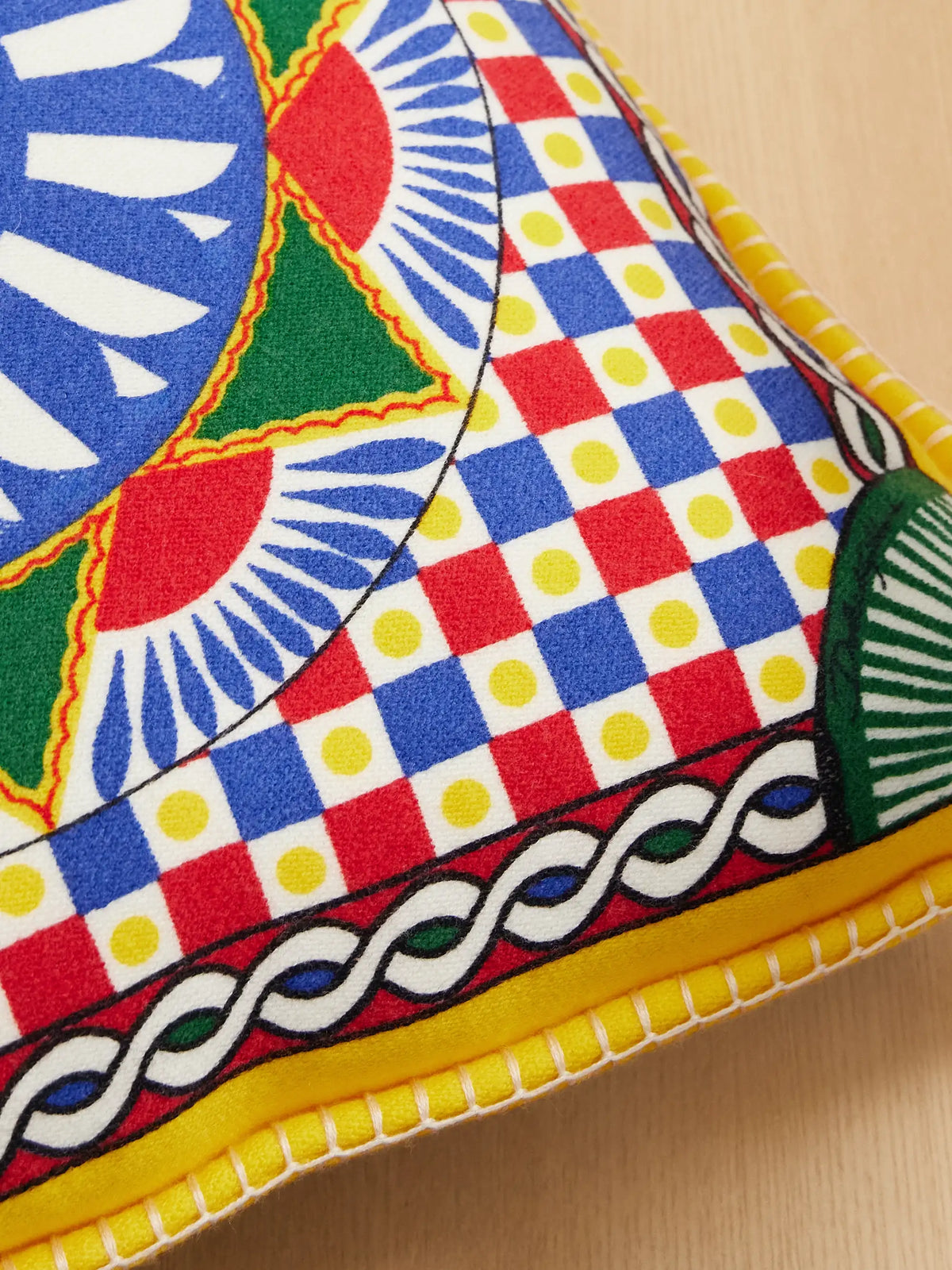 Cashmere-jacquard Cushion