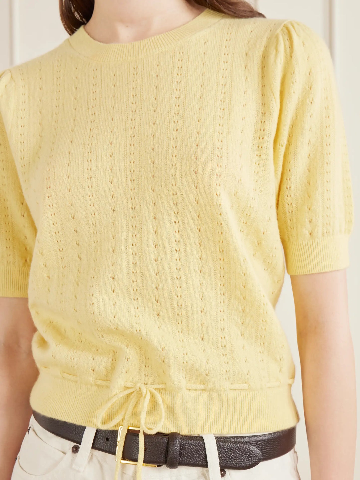 Charm Knitted Cashmere Sweater