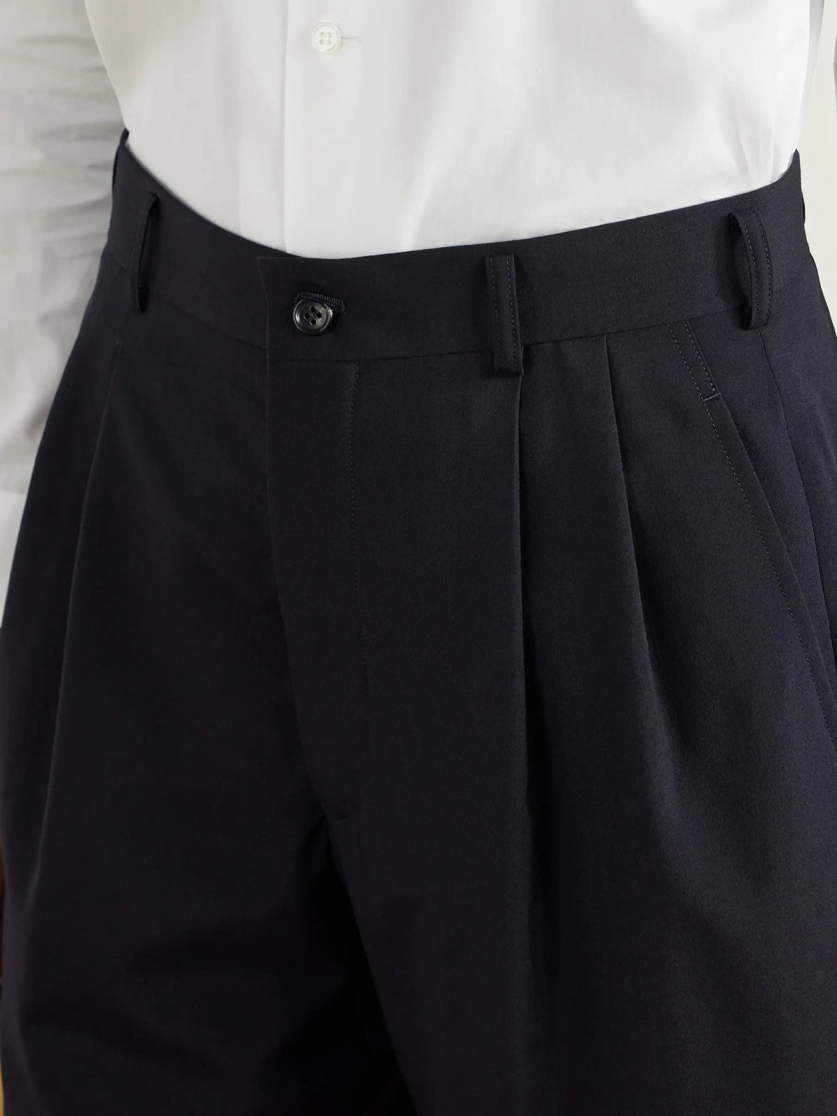 Comme des Garçons GIRL Pleated Wool Shorts
