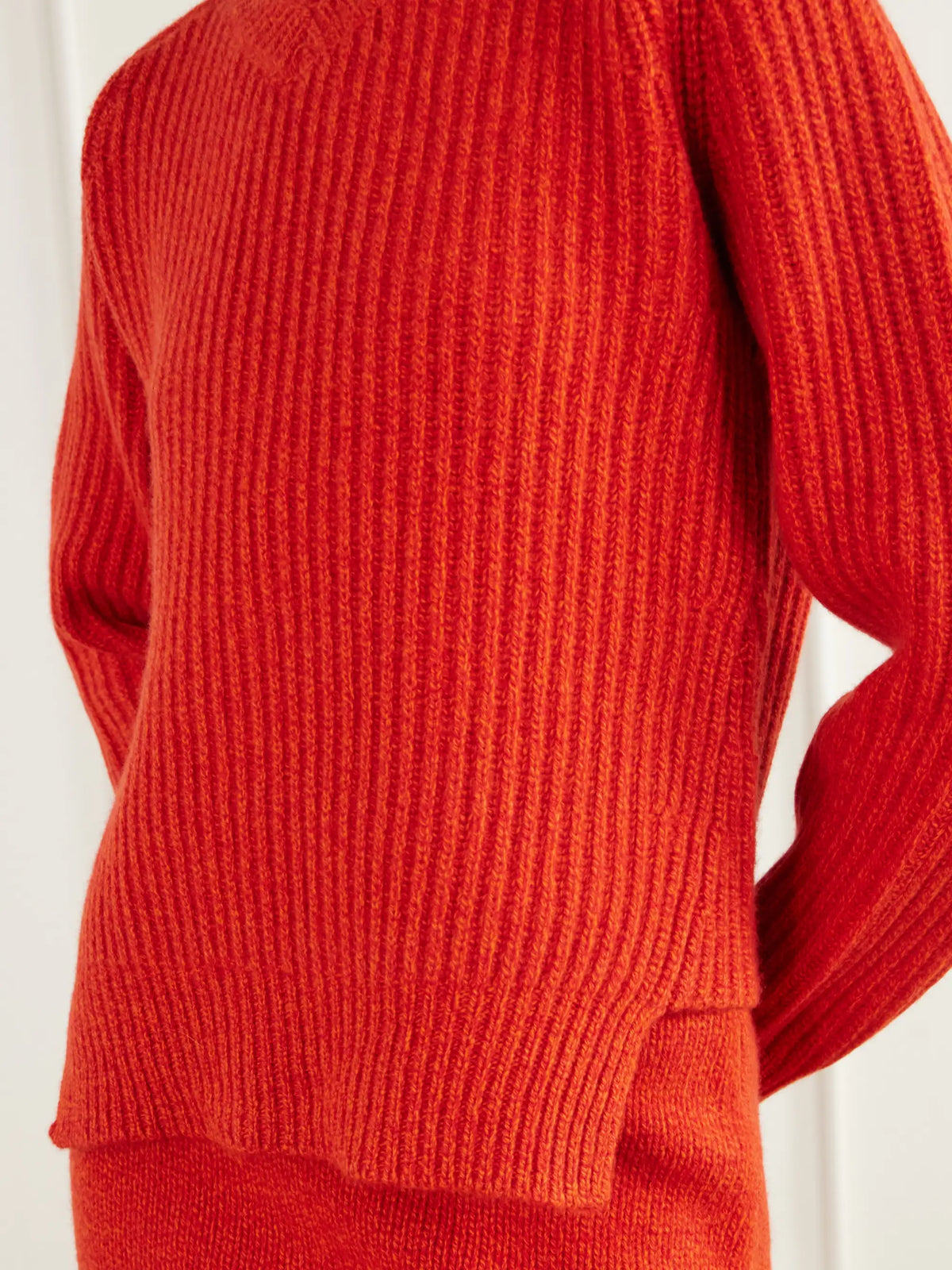 TOVE Eilis Ribbed Wool Sweater