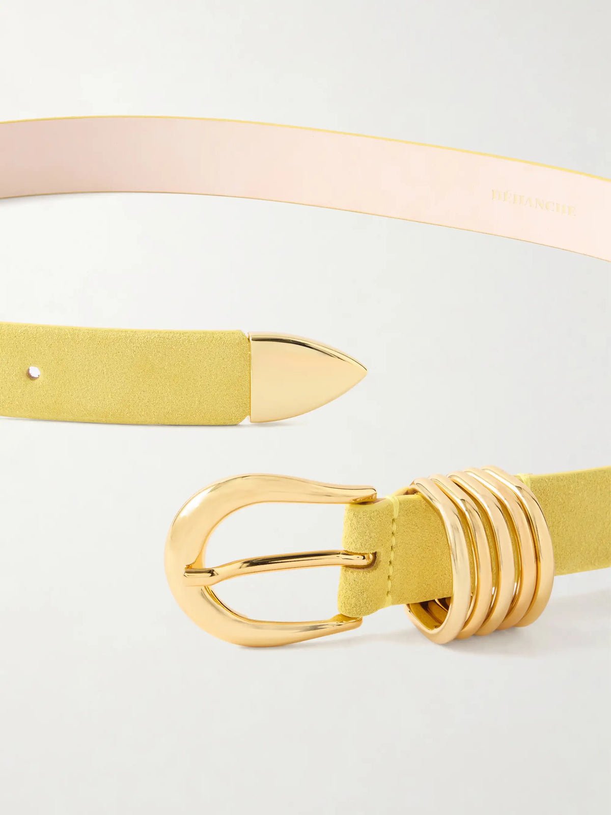 2.5 Cm Hollyhock Suede Belt