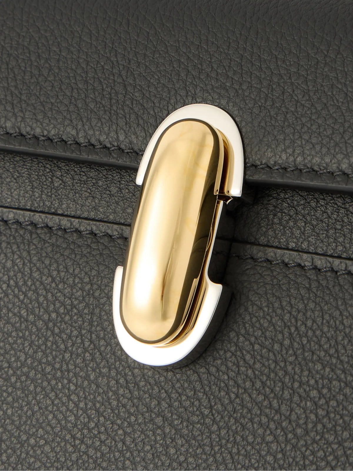 Symmetry Textured-leather Shoulder Bag