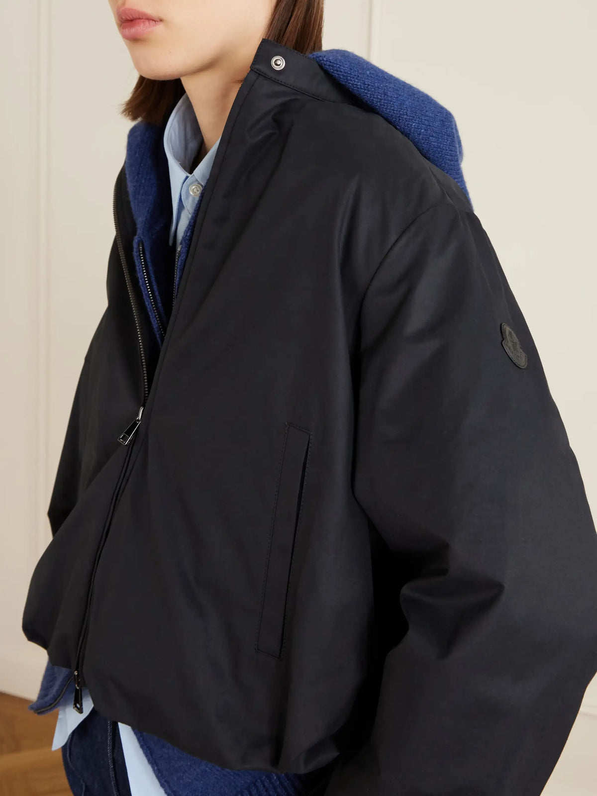 Gruissan Appliquéd Cotton-blend Bomber Jacket