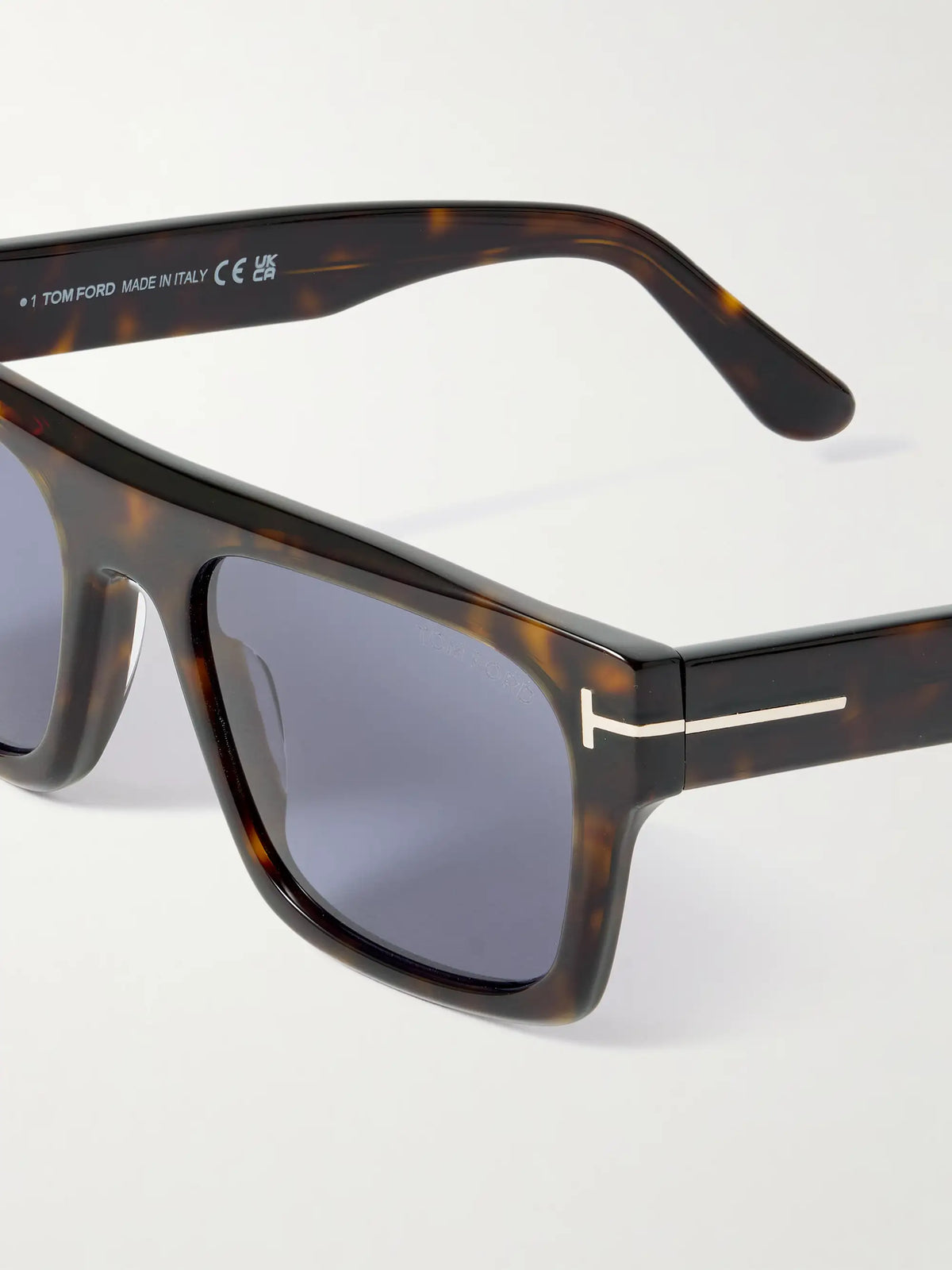 Cyrus Square-frame Tortoiseshell Acetate Sunglasses