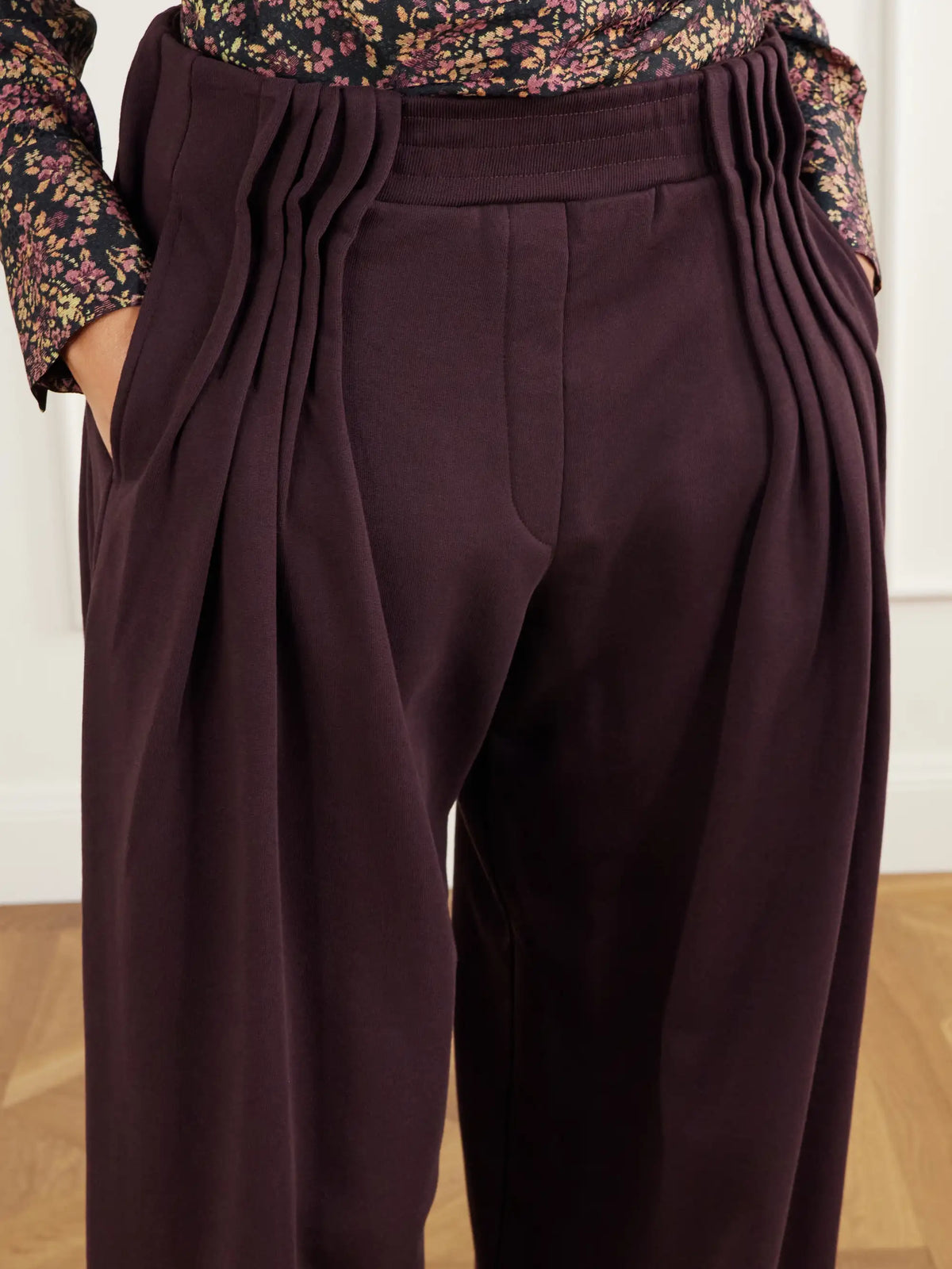 Dries Van Noten Pleated Cotton-jersey Wide-leg Pants