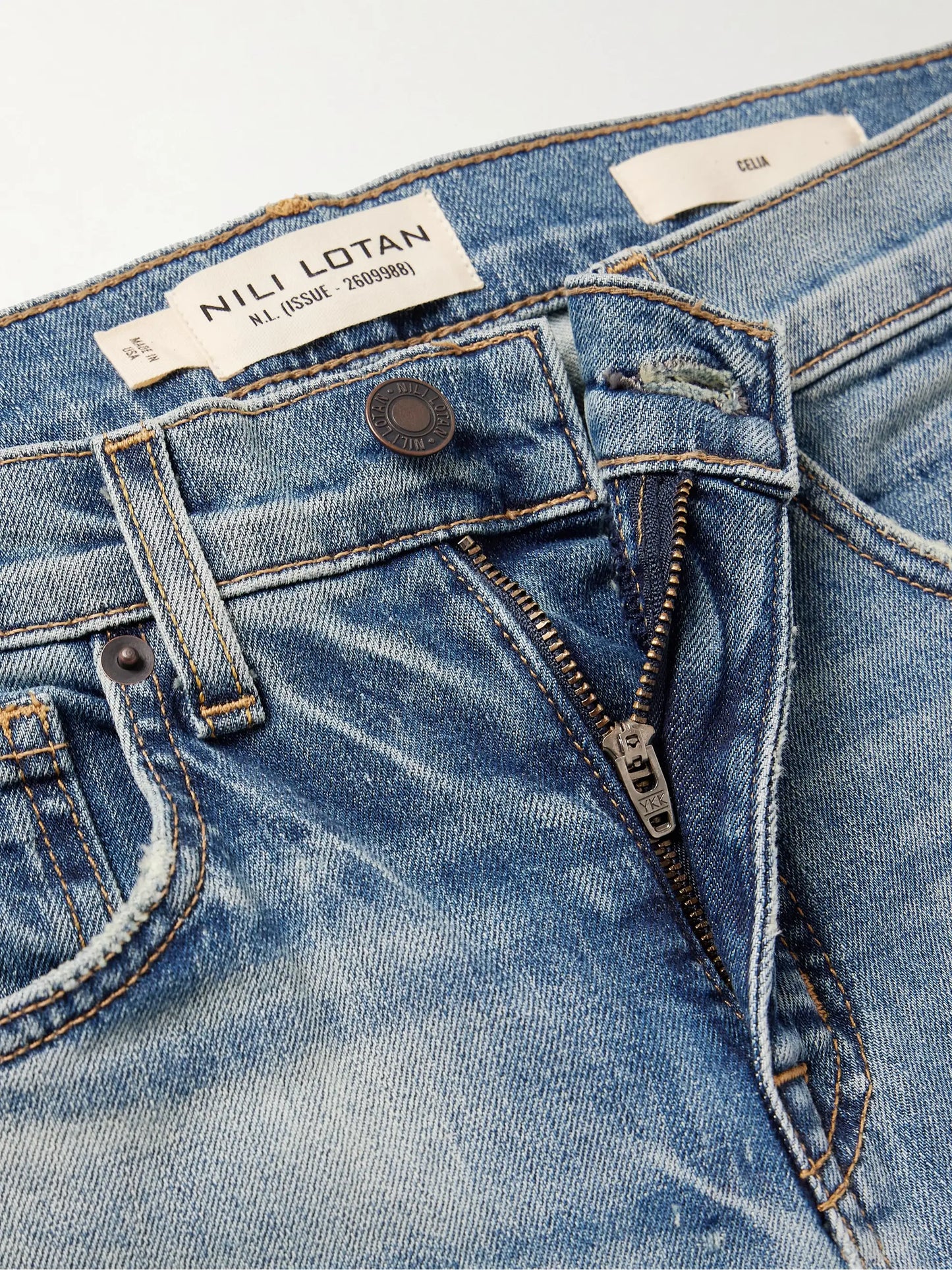 Celia High-rise Straight-leg Jeans