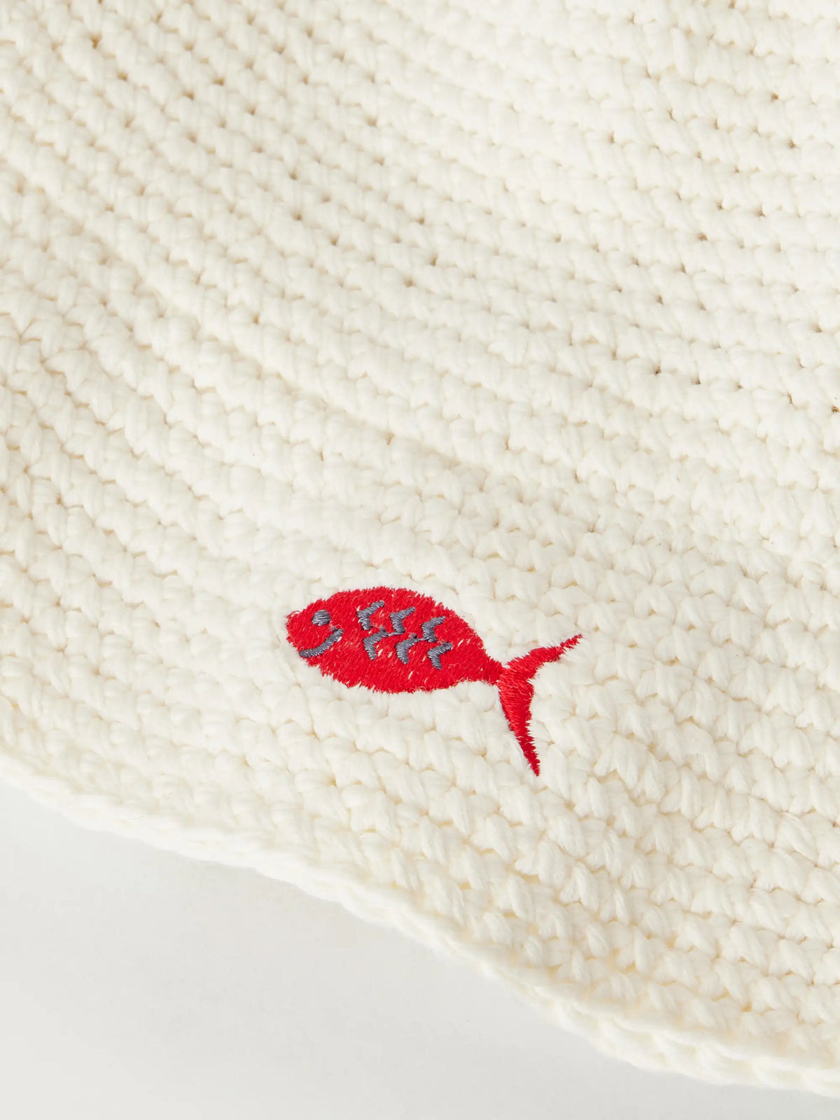 + Da Adolfo Meyers Crocheted Logo-embroidered Cotton Hat