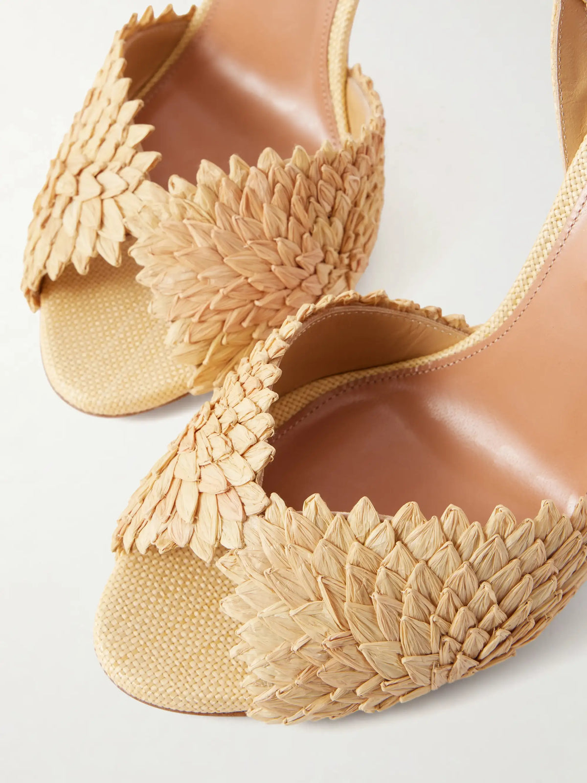 Rio Flirt 105 Mm Raffia Sandals