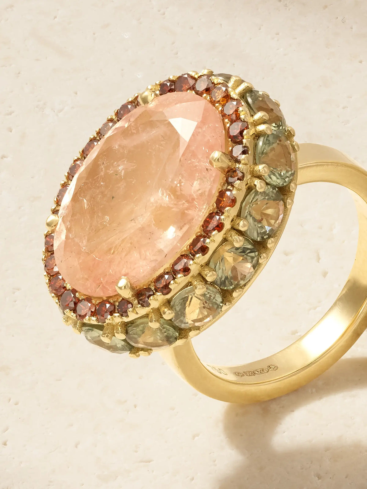 One Of A Kind 18-karat Gold Multi-stone Ring