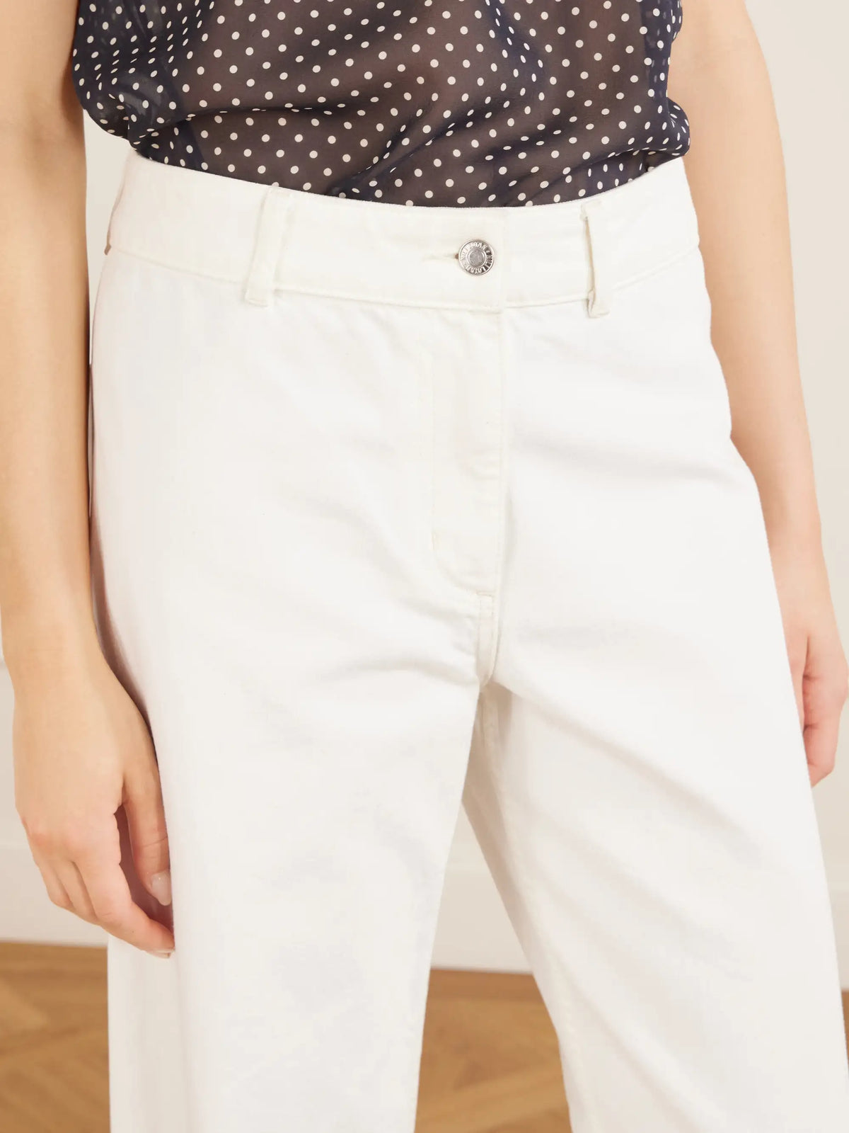 Nili Lotan Megan Mid-rise Wide-leg Jeans