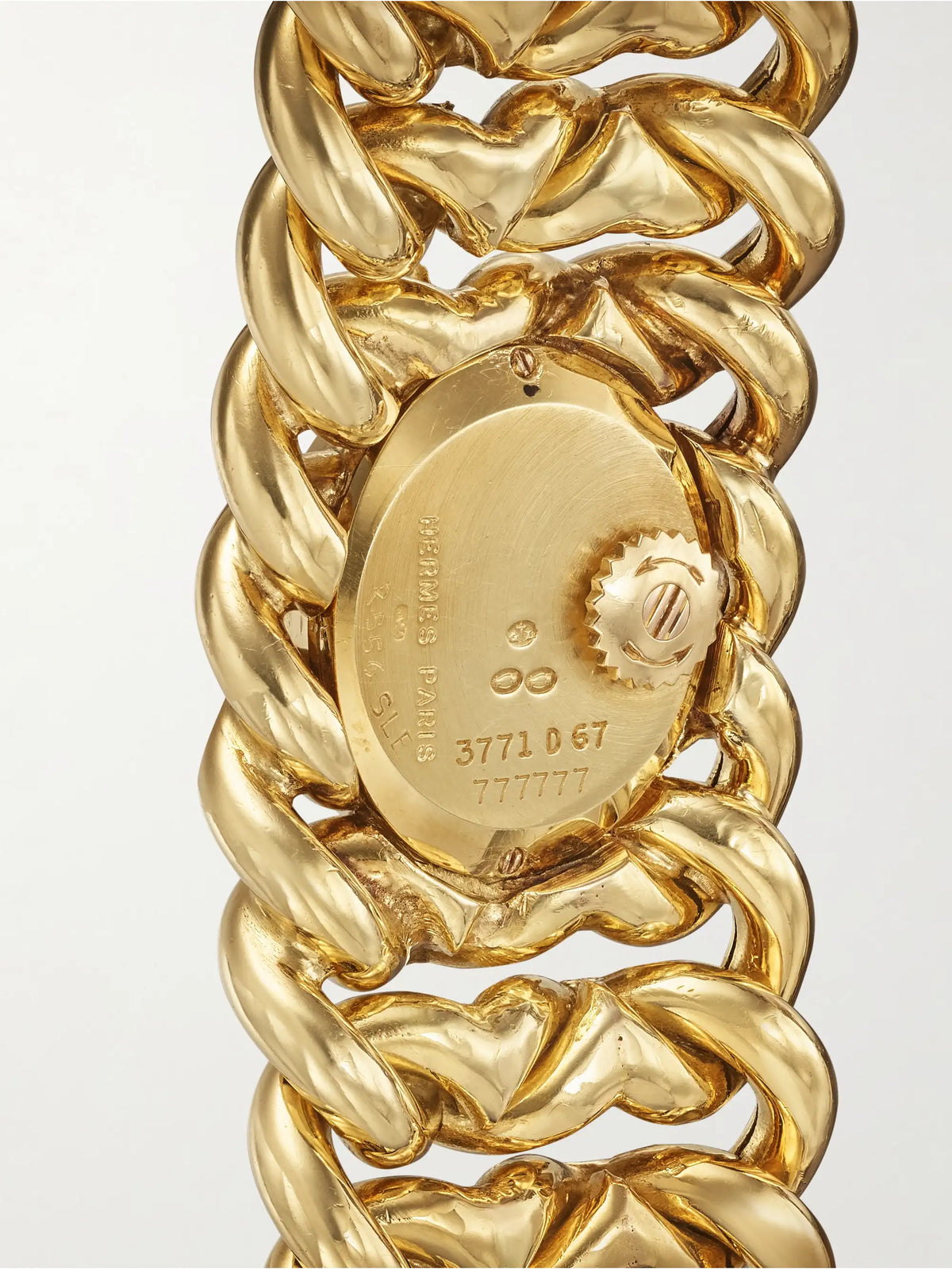Stephanie Windsor + Hermès And Piaget Vintage 1969 Hand-wound 18-karat Gold Watch, Ref. 3771d67 (7.5" Wrist)
