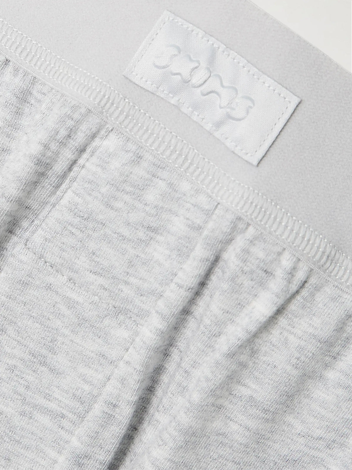 Boyfriend Stretch-modal And Cotton-blend Jersey Track Pants - Light Heather Grey