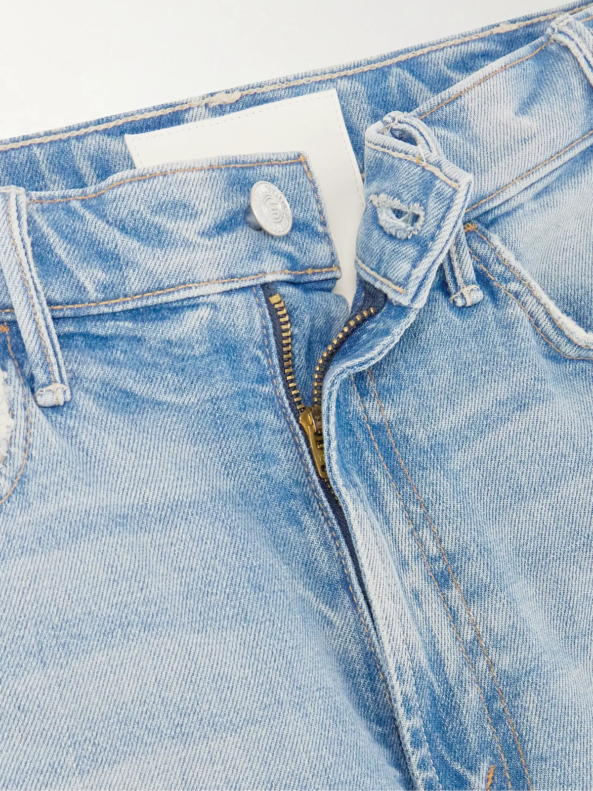 The Hustler Roller Sneak High-rise Wide-leg Jeans