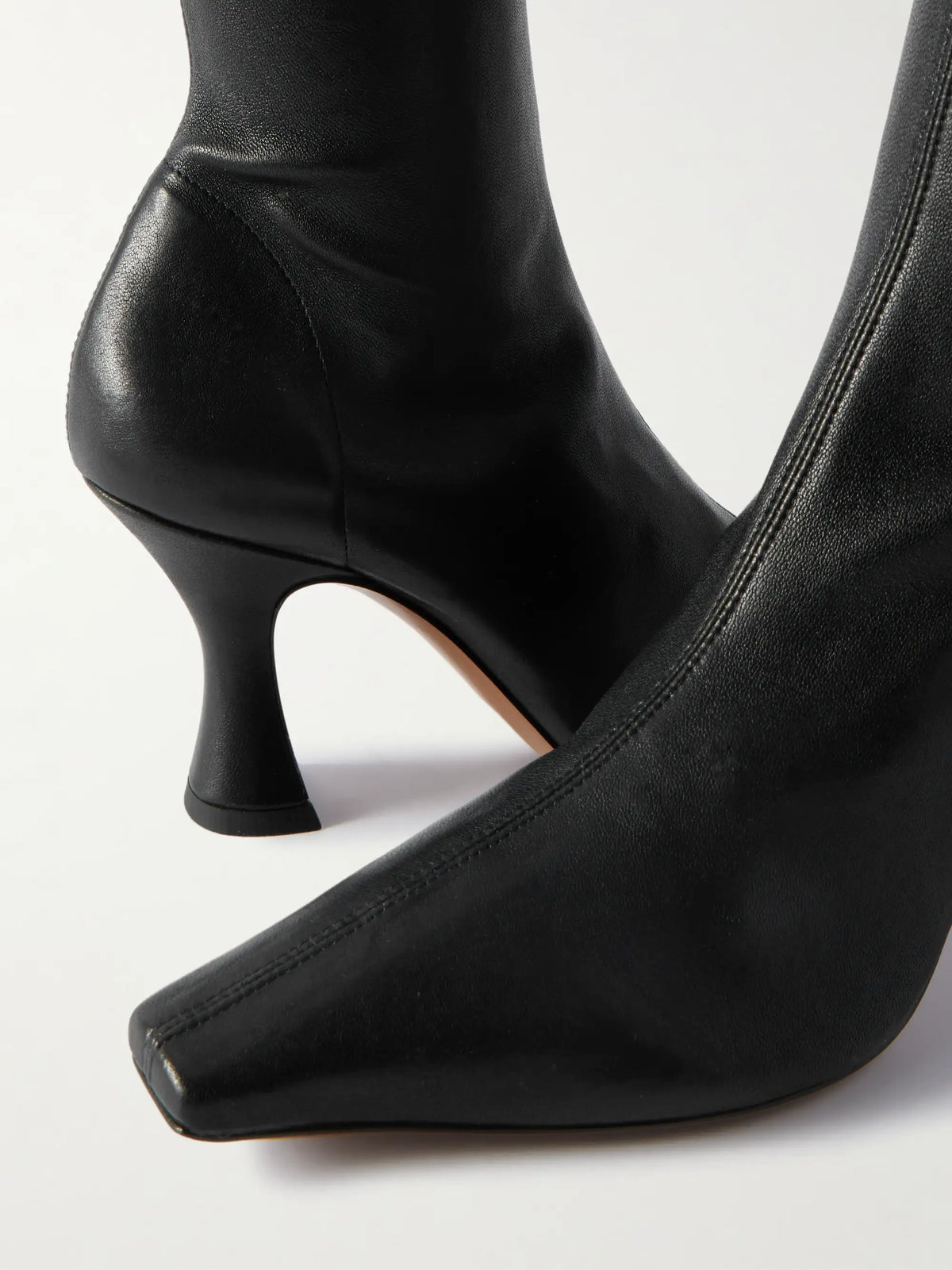 Ran Leather Knee Boots