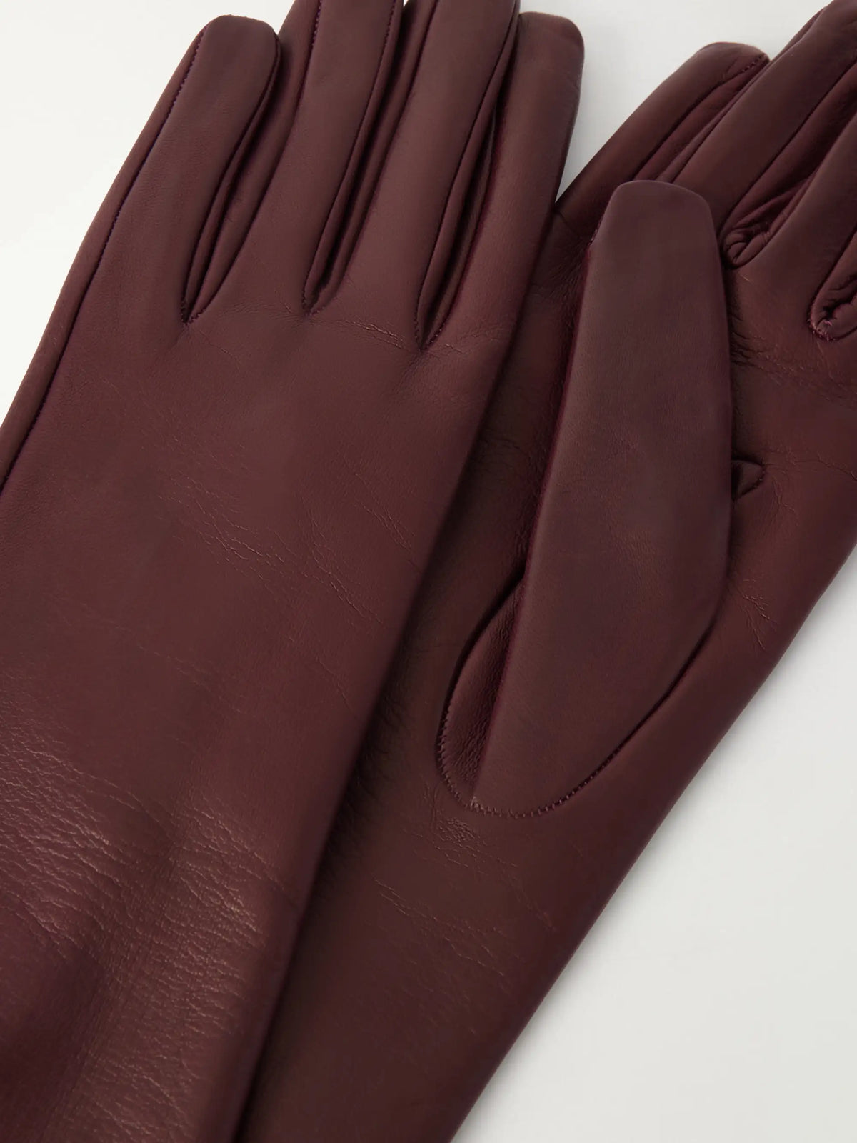 Nour Hammour Leather Gloves