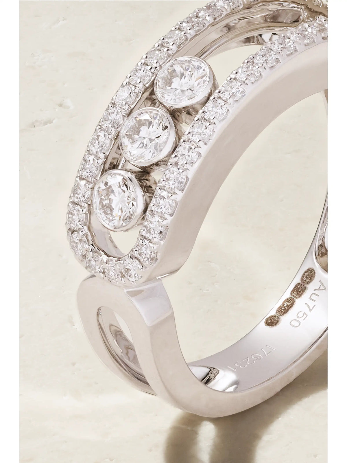 Move Classic 18-karat White Gold Diamond Ring