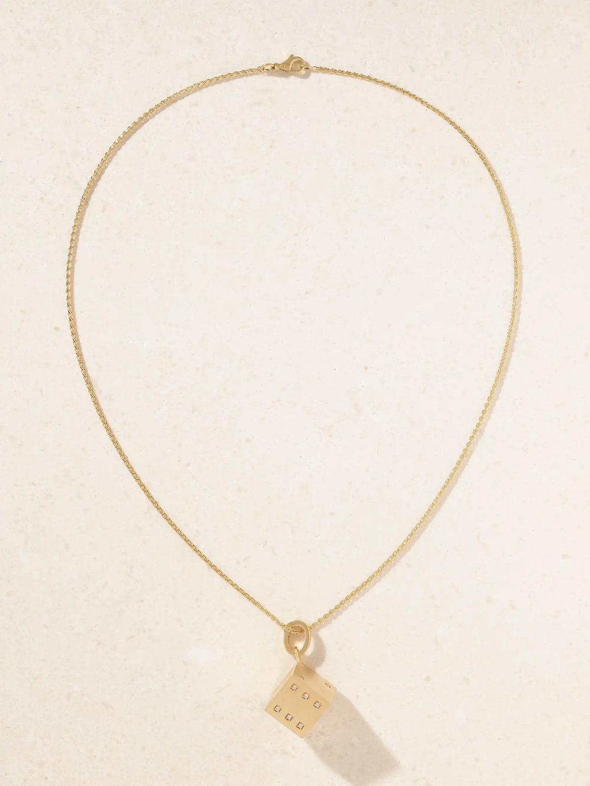 Dado 18-karat Gold Diamond Necklace