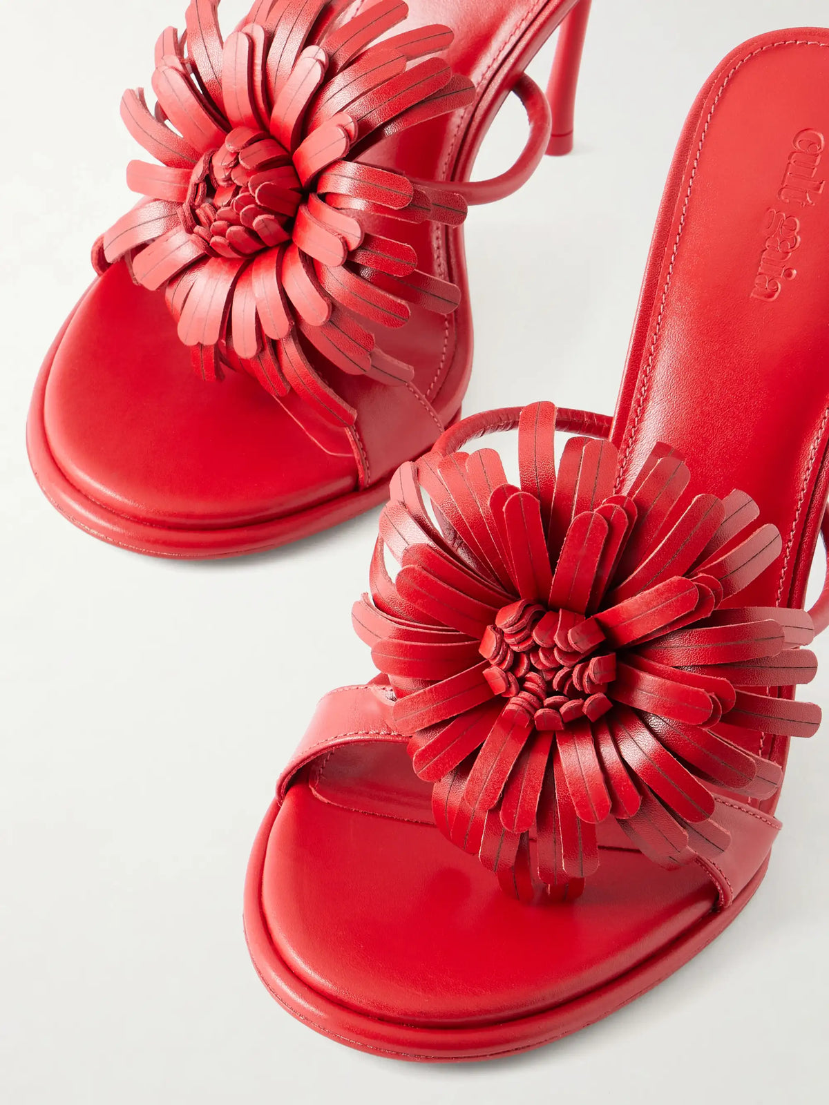 Carla Embellished Leather Sandals