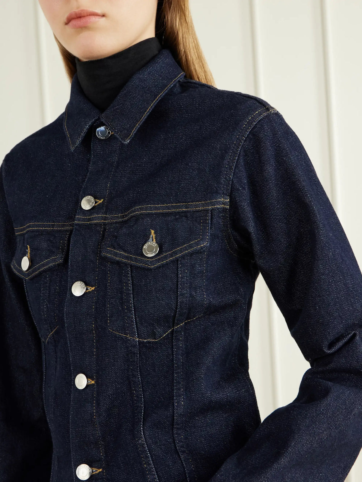 Haikure Cherry Denim Jacket
