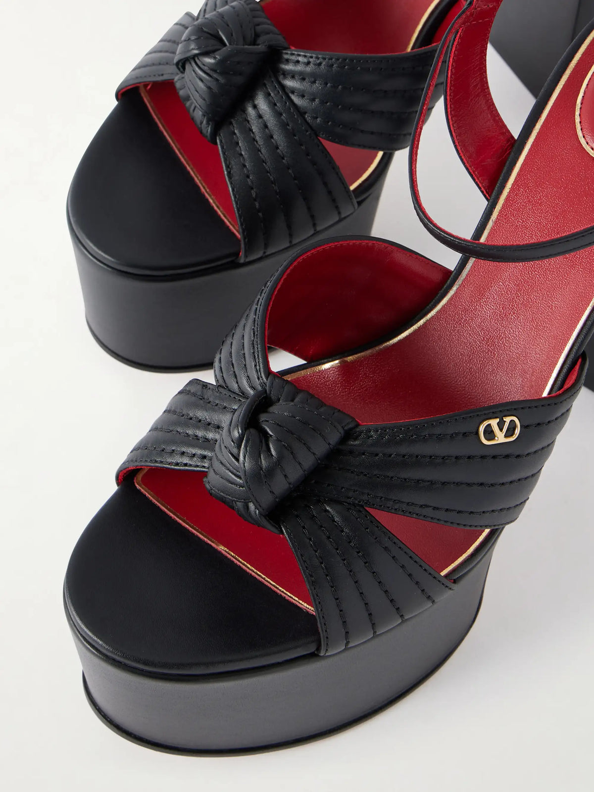 Crasher 125 Leather Platform Sandals