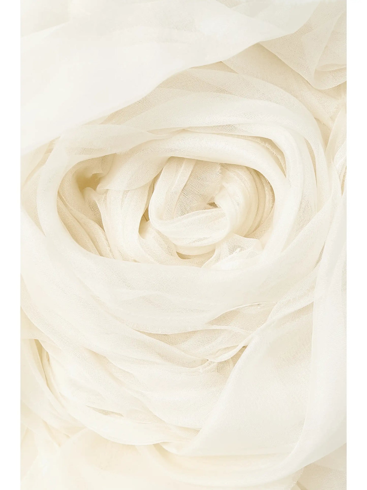 Lottie Strapless Appliquéd Silk-organza Mini Dress