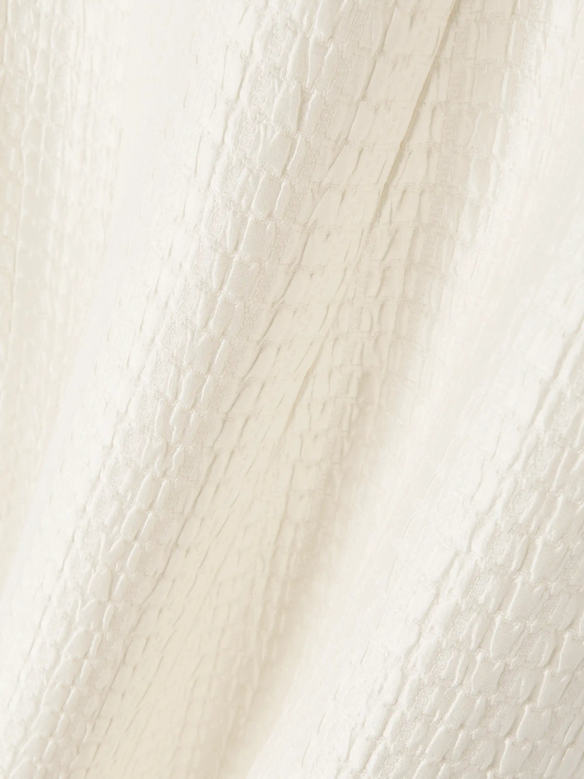 Silk-cloqué Midi Skirt