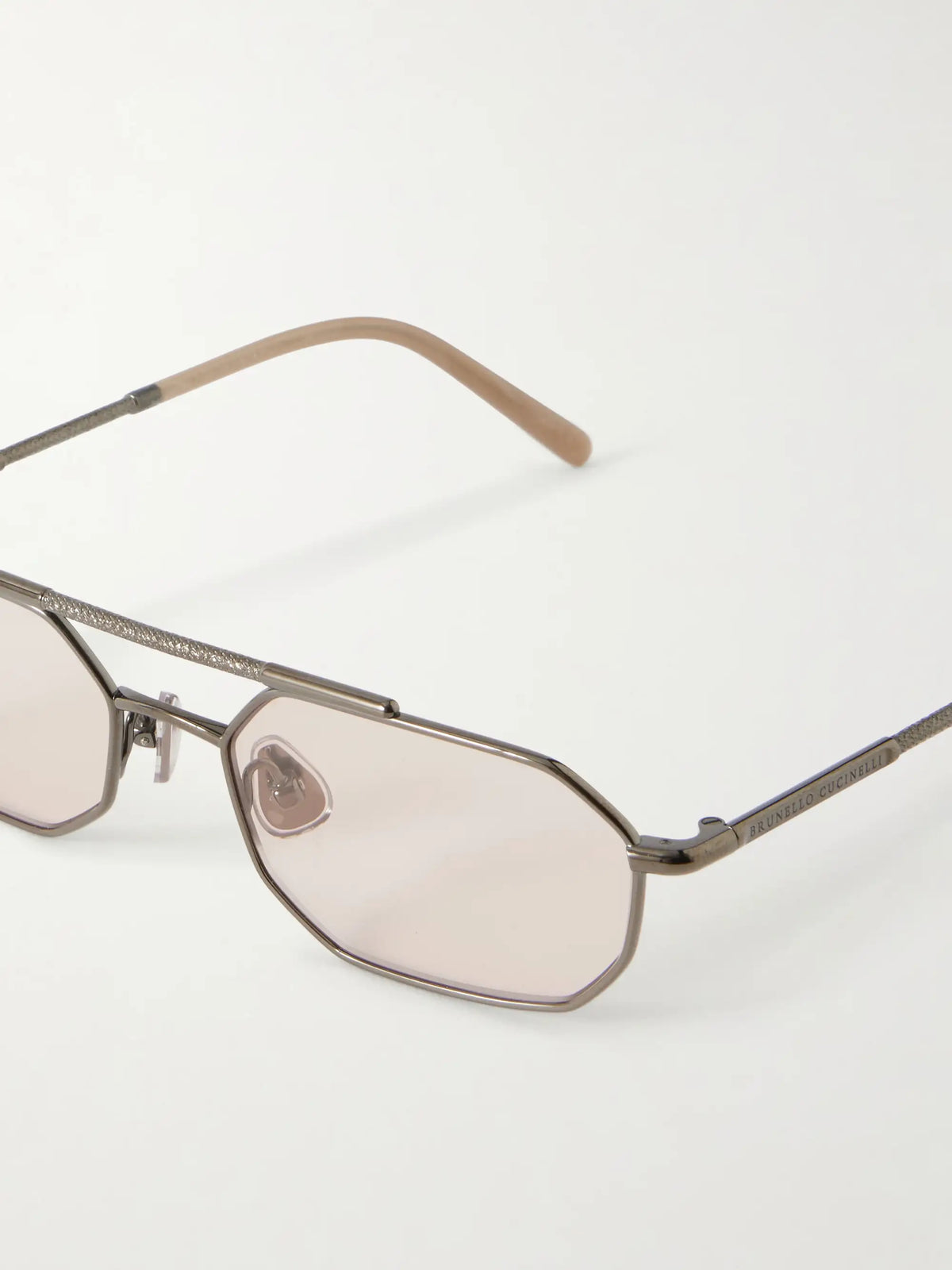 Aviator-style Titanium Optical Glasses