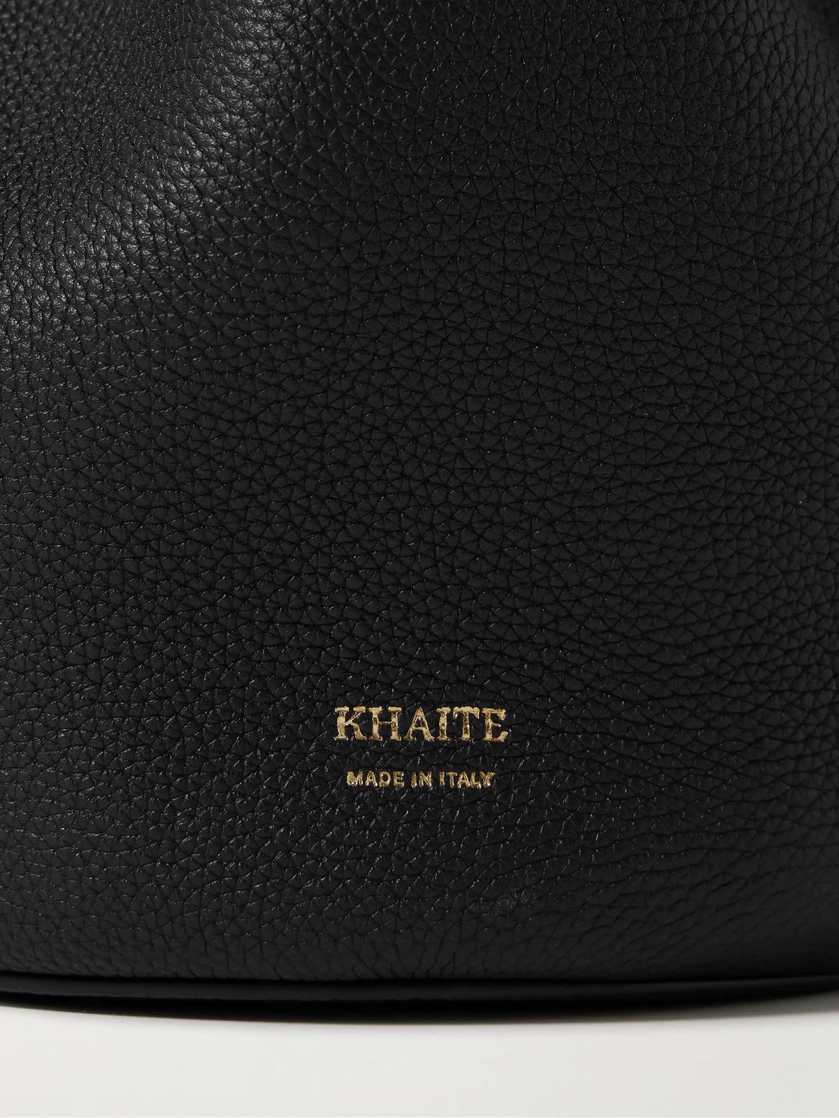 Lotus Mini Textured-leather Tote