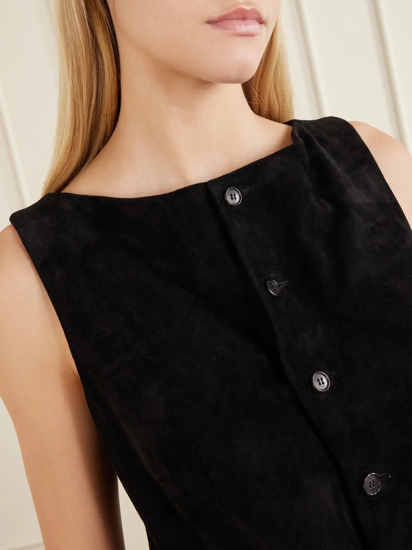 Mae Suede Vest