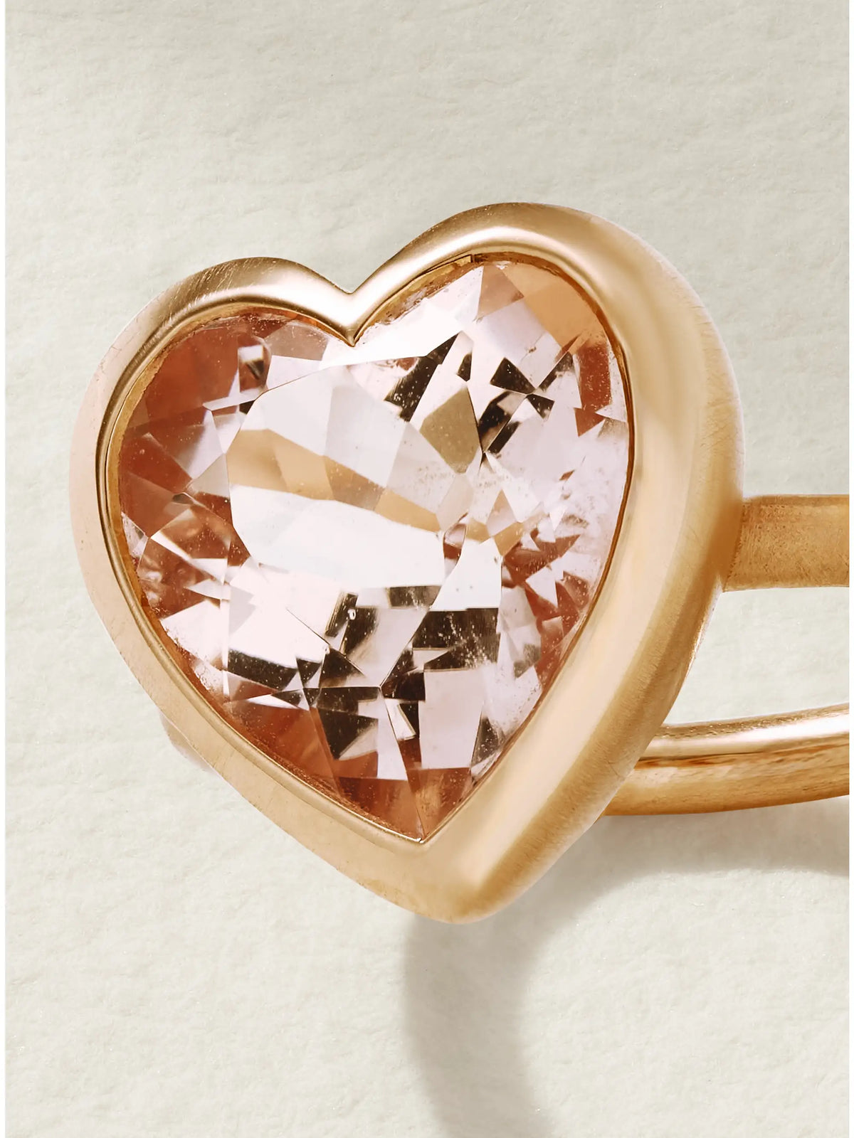 Love 18-karat Rose Gold Morganite Ring
