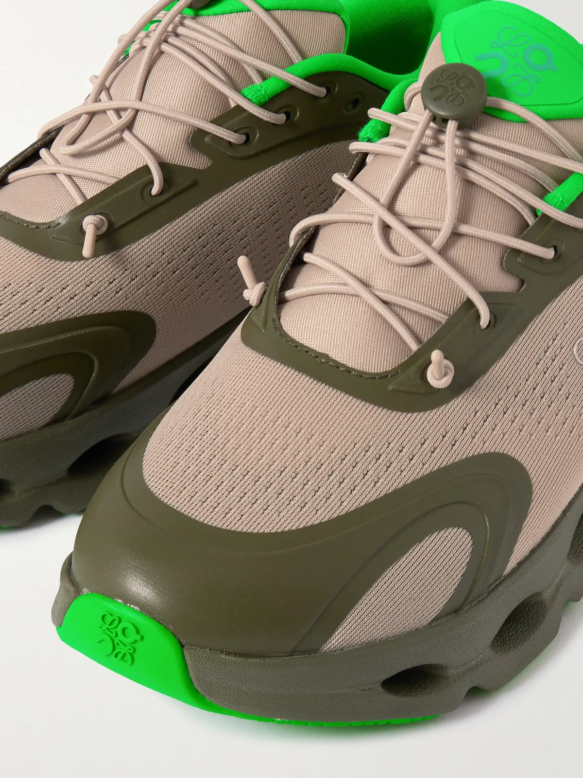 + On Cloud Rubber-trimmed Recycled-mesh Sneakers
