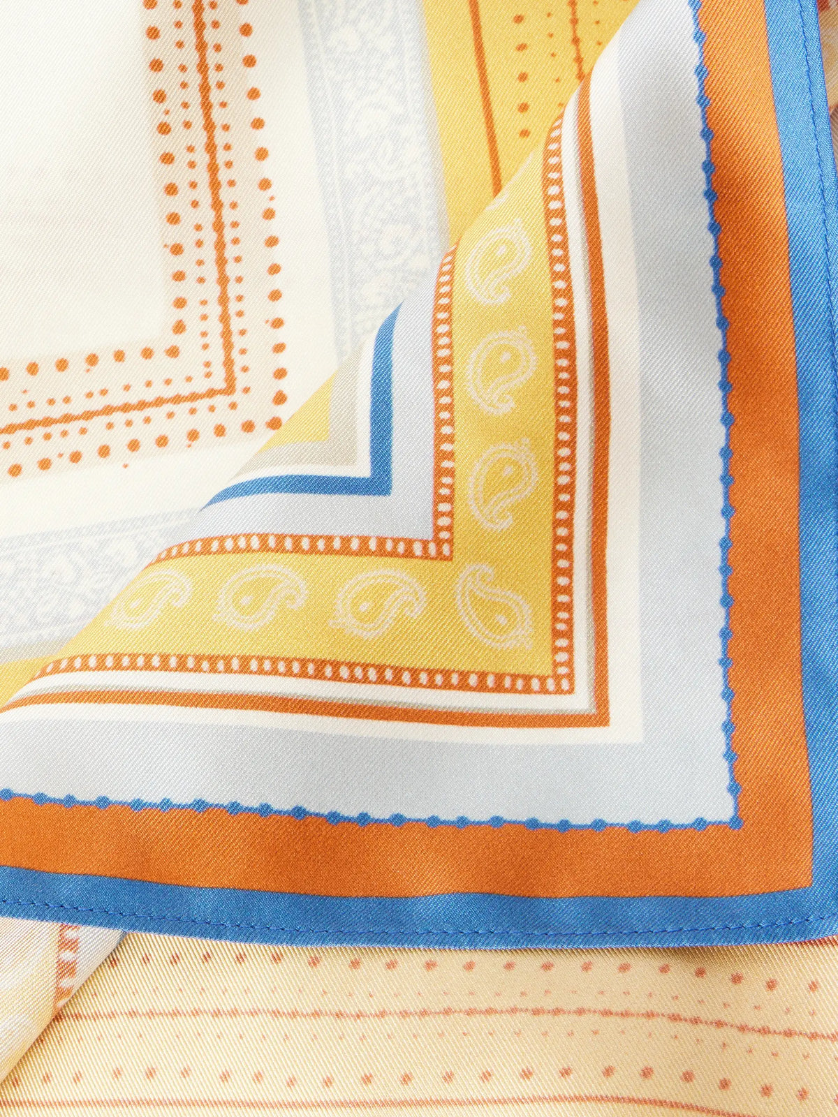 TOTEME Printed Silk-twill Scarf