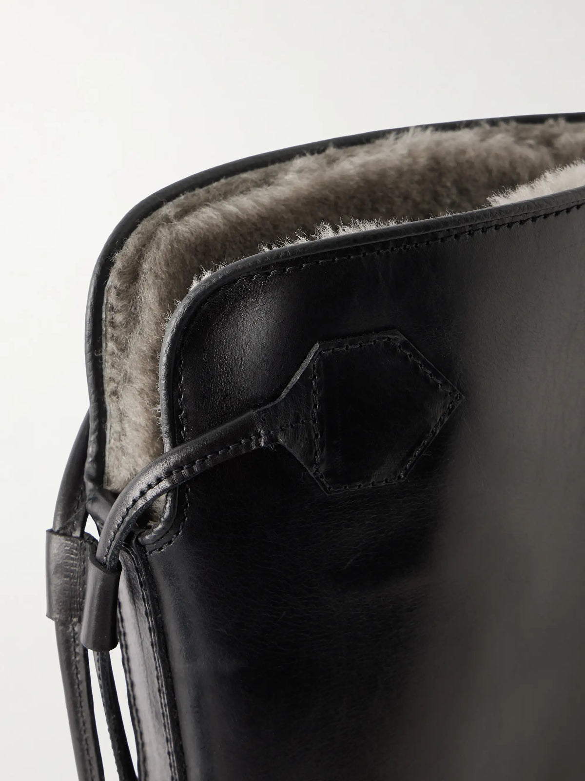 RIER Forest Leather Knee Boots