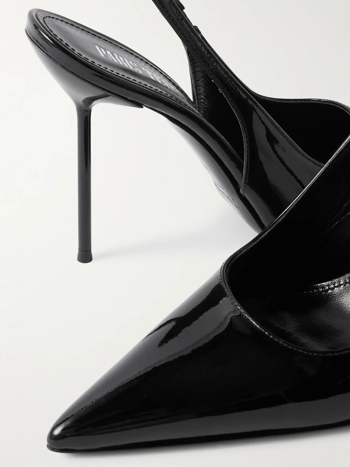 Lidia Patent-leather Slingback Pumps