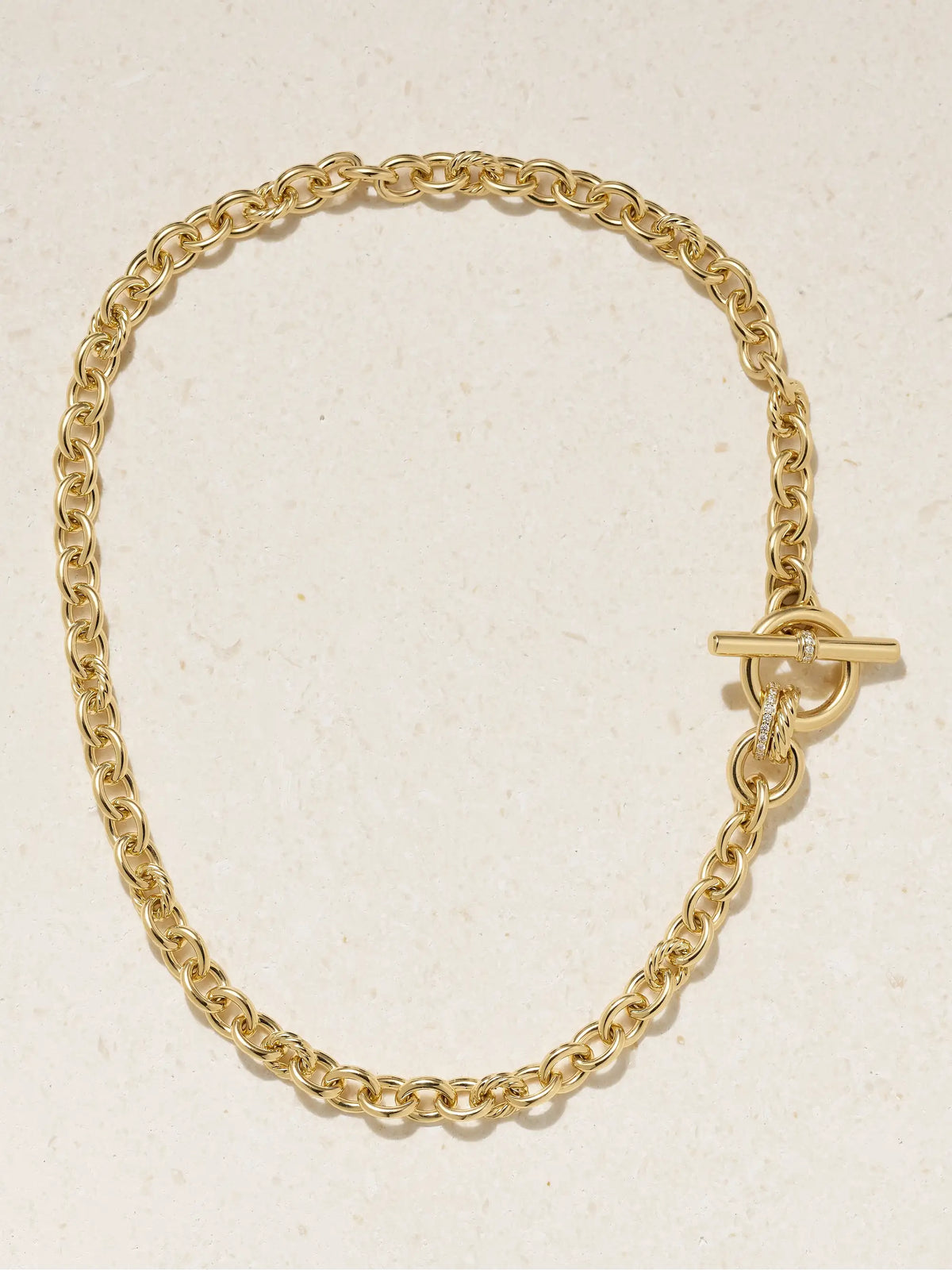 Dy Mercer 18-karat Gold Diamond Necklace