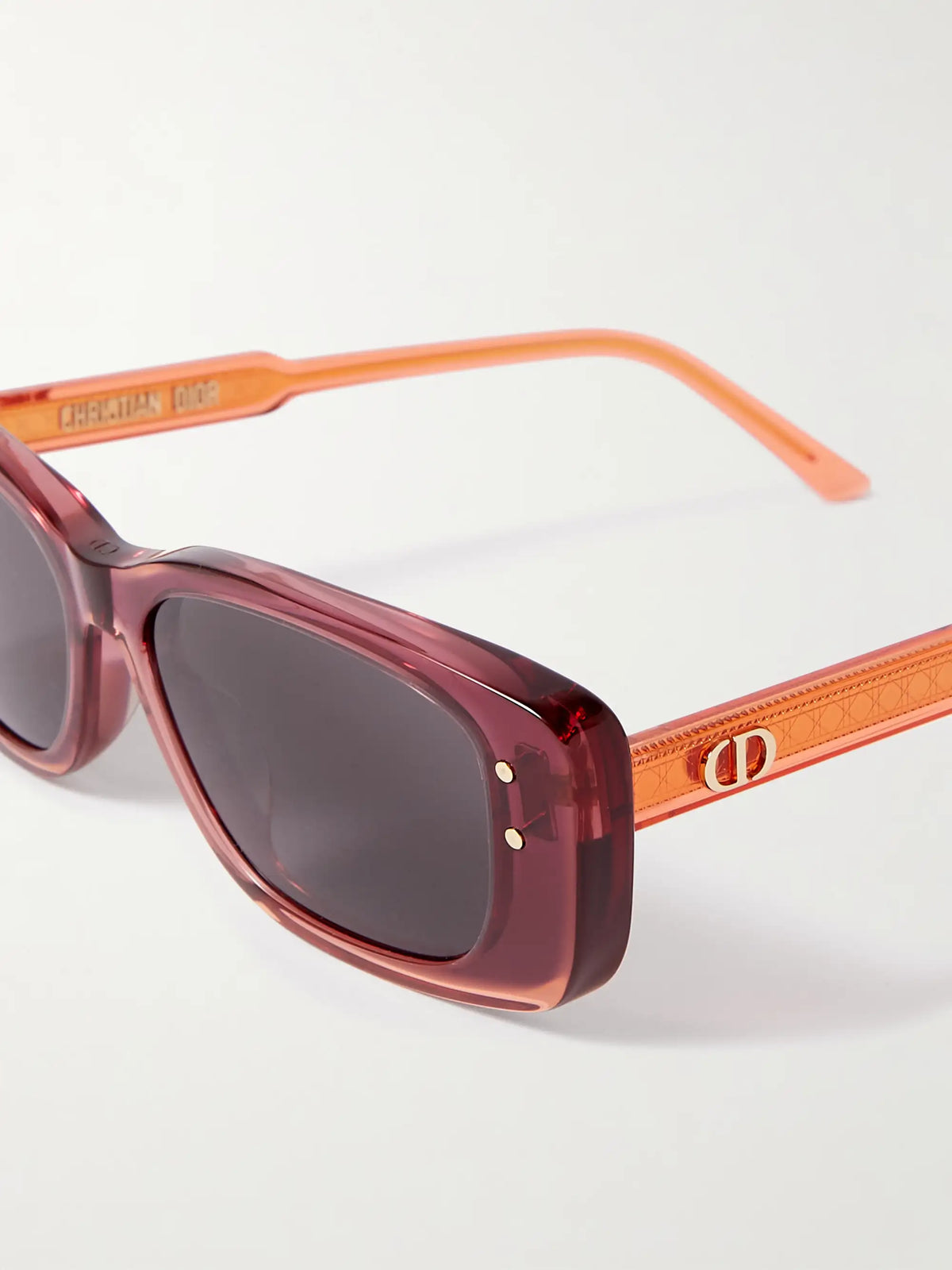 Diorhighlight S21 Rectangular-frame Acetate Sunglasses