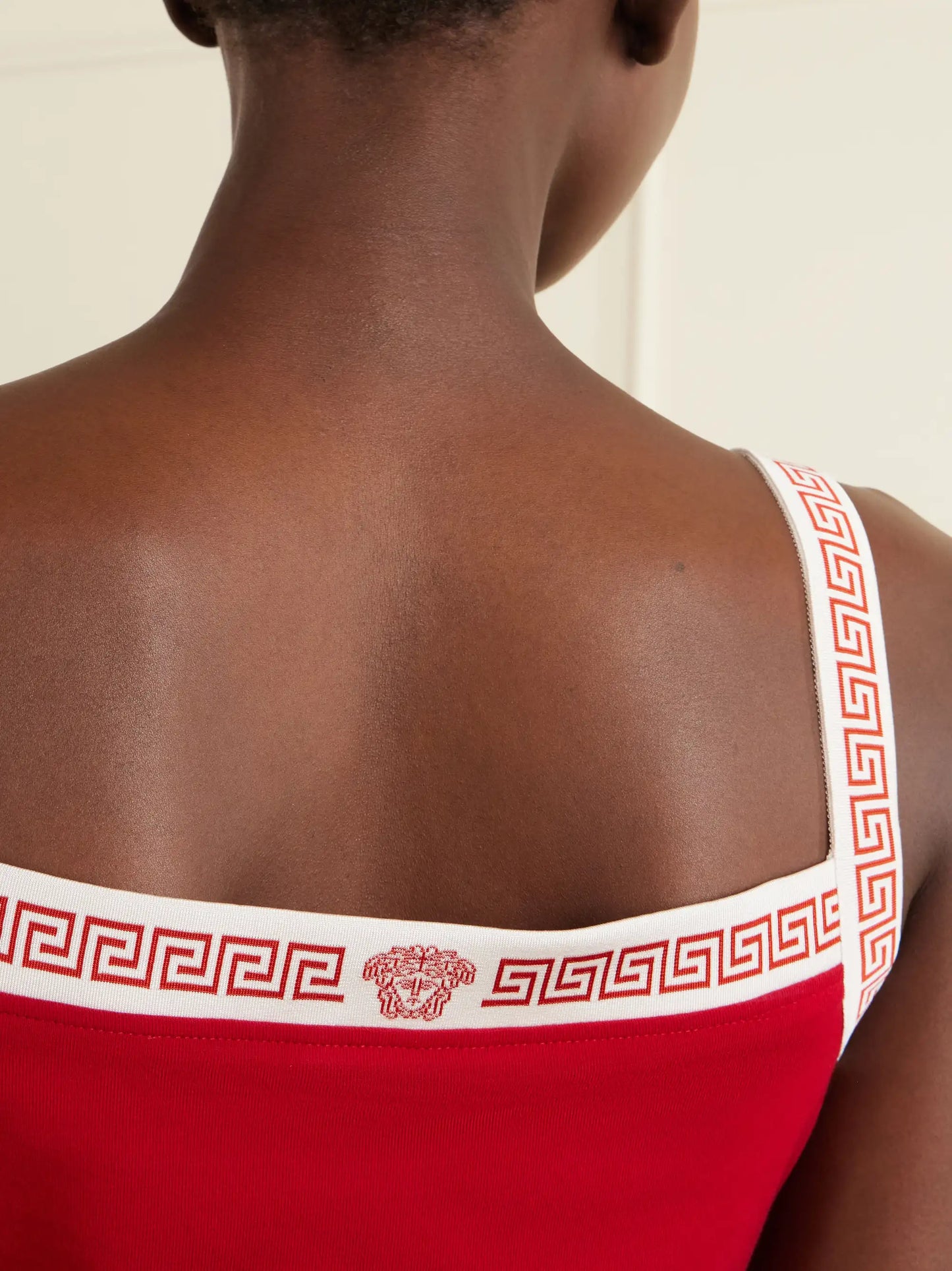 Logo-jacquard Cotton-jersey Mini Dress
