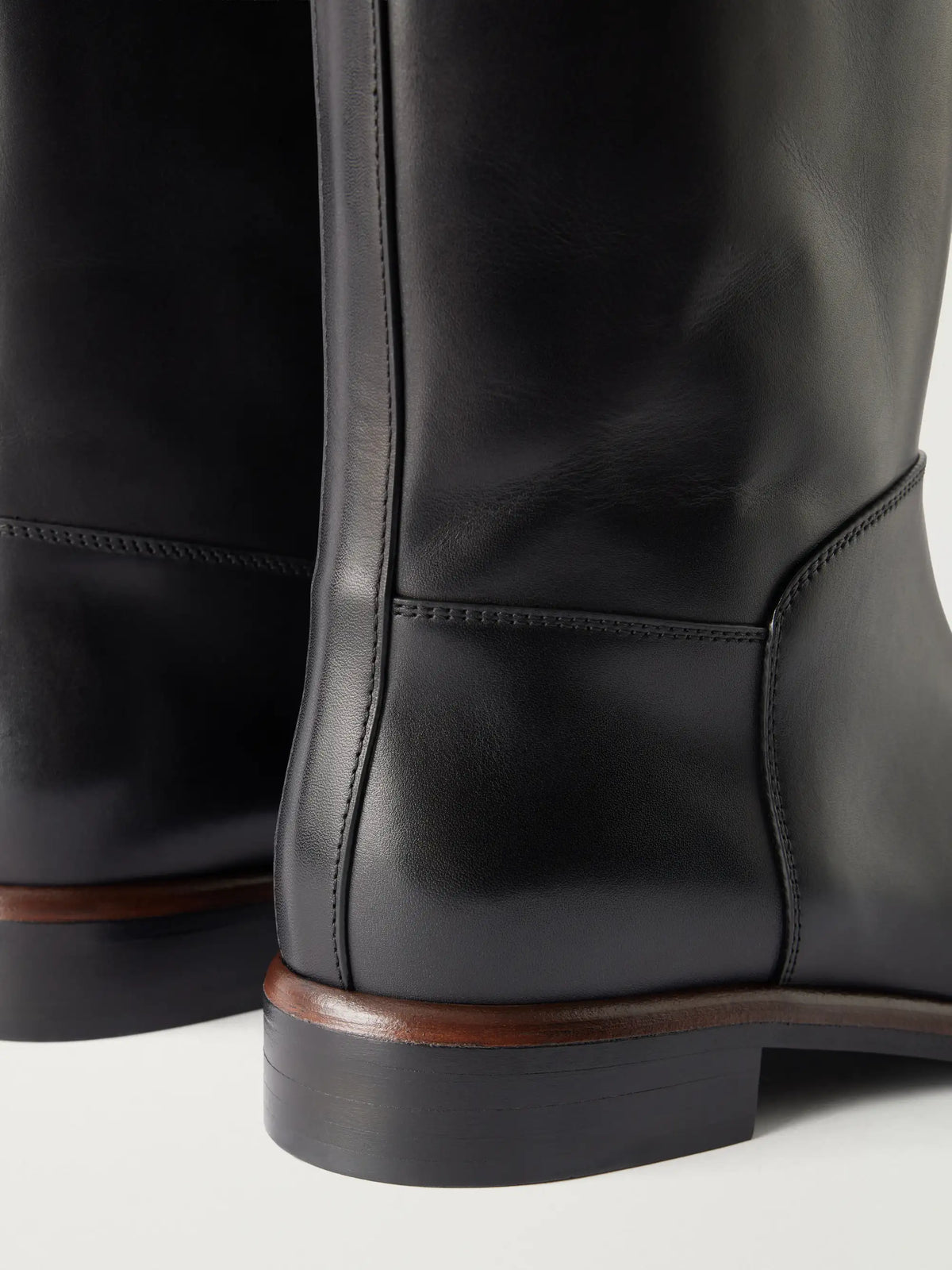 Proenza Schouler Esme Logo-embossed Leather Knee Boots