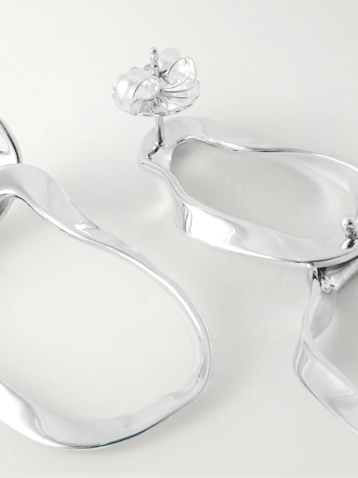 Viviane Small Recycled Sterling Silver Earrings